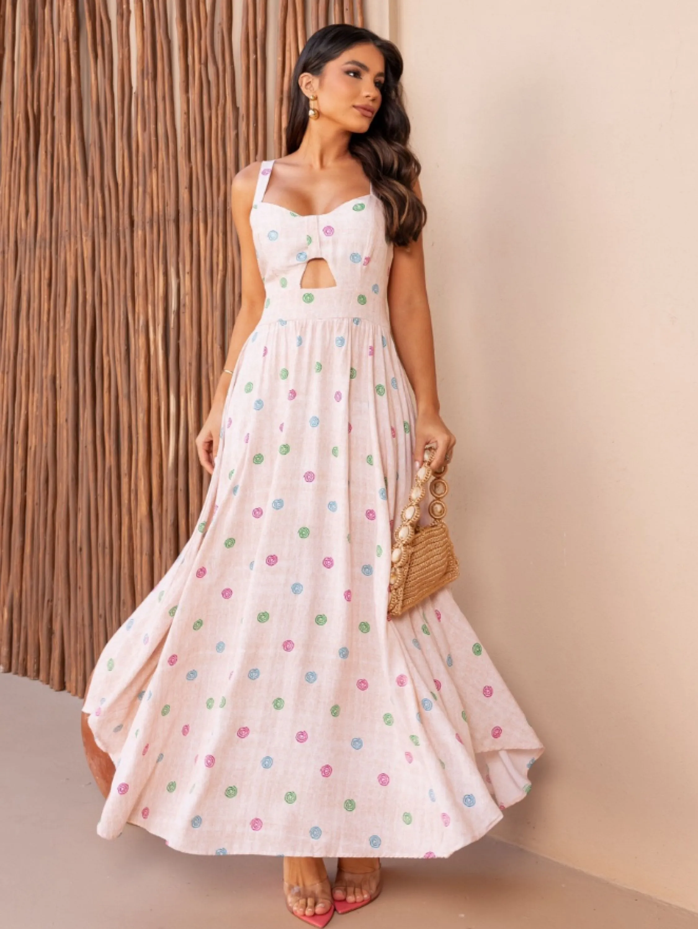 Vestido Maria Estampado Cod221