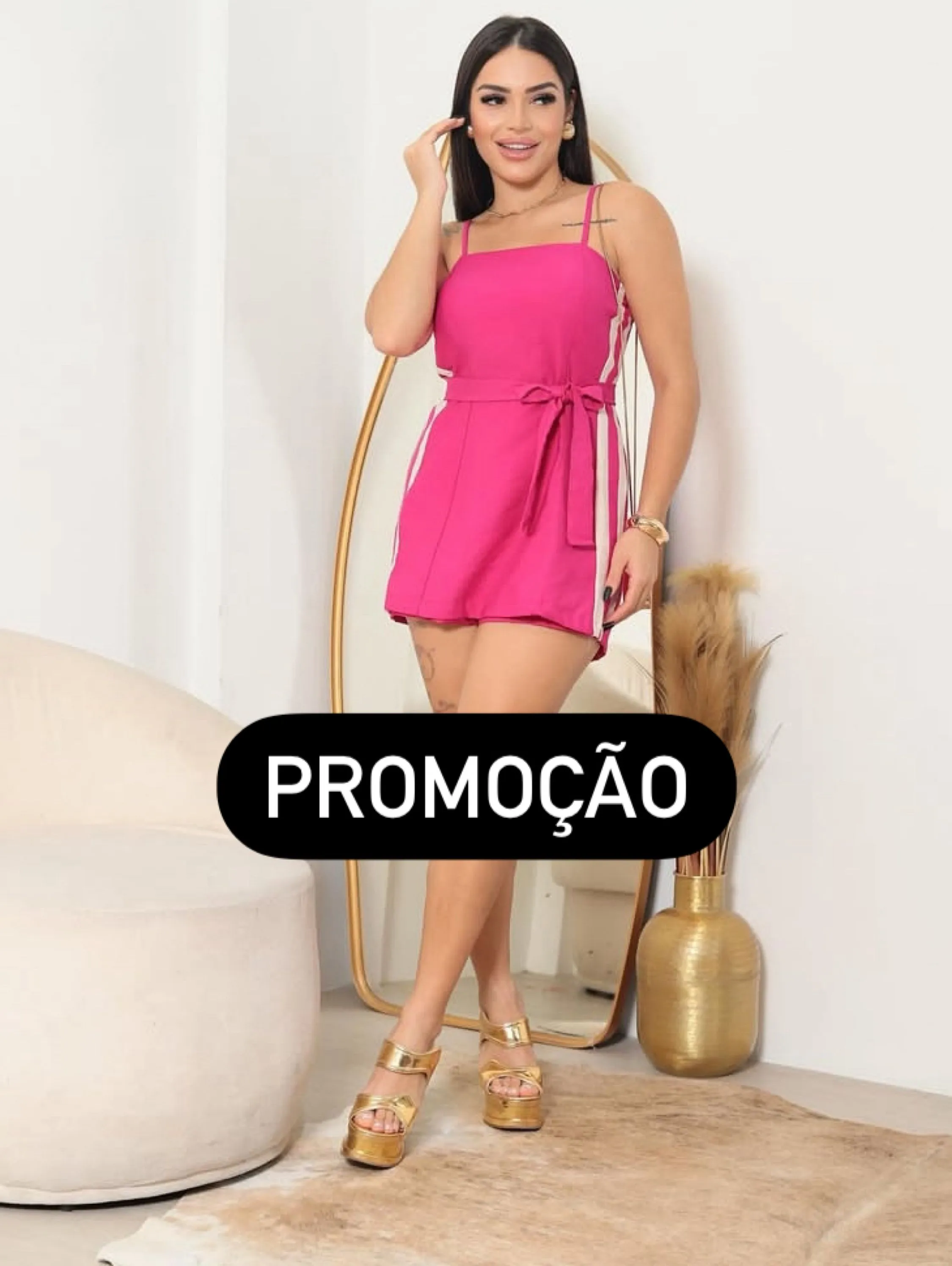 PROMOÇÃO 🌀Vestido Macaquinho Listras