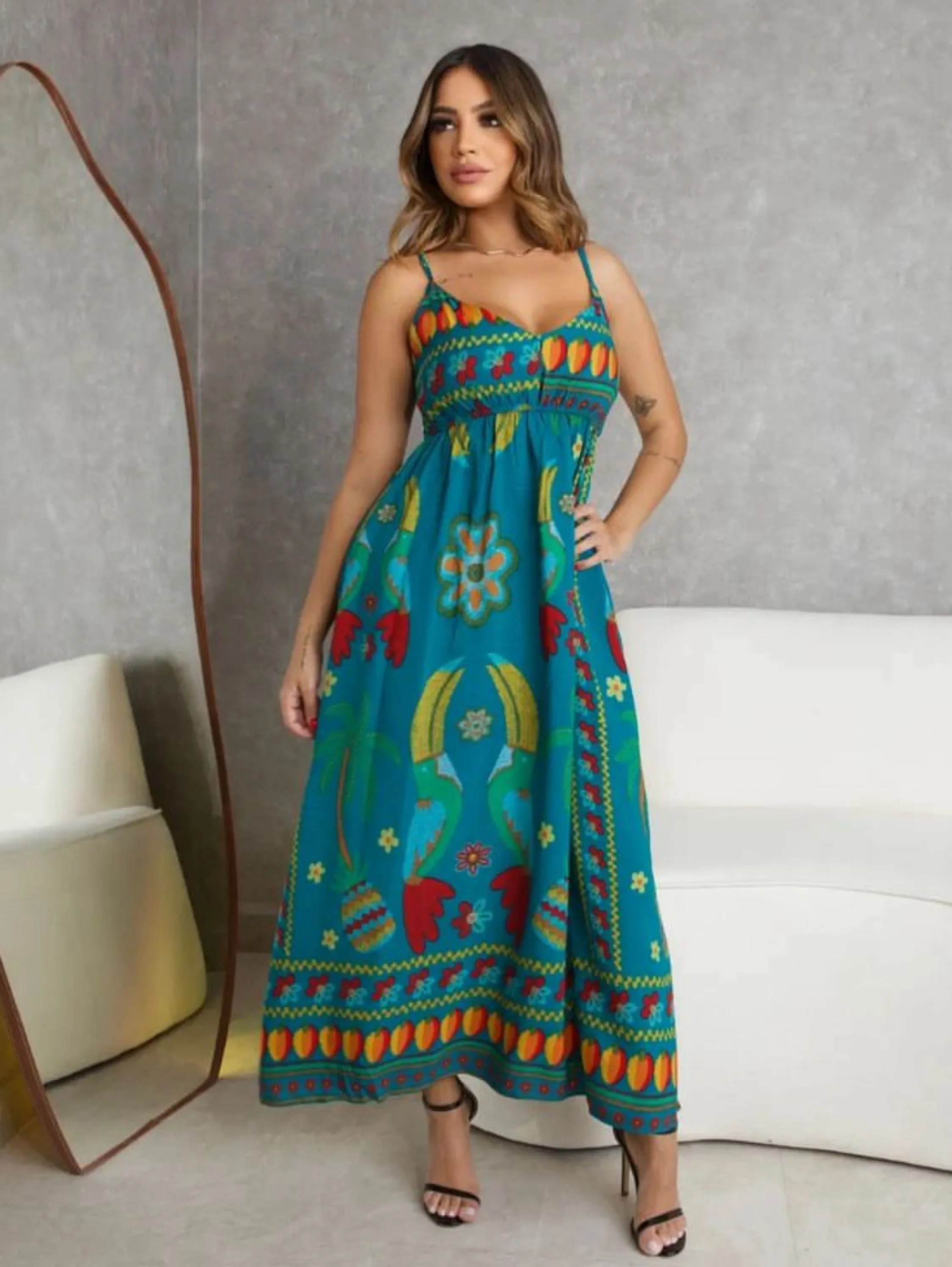 Vestido Alça Luana Cod271