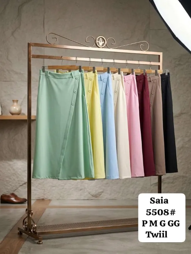 Saia Midi Twill P M G GG XY-5508