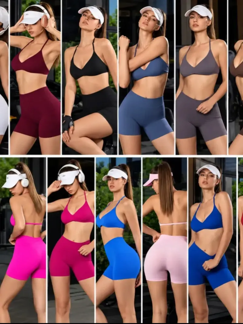 Conjunto Beach Tênis P M G #Mjx017 Academia