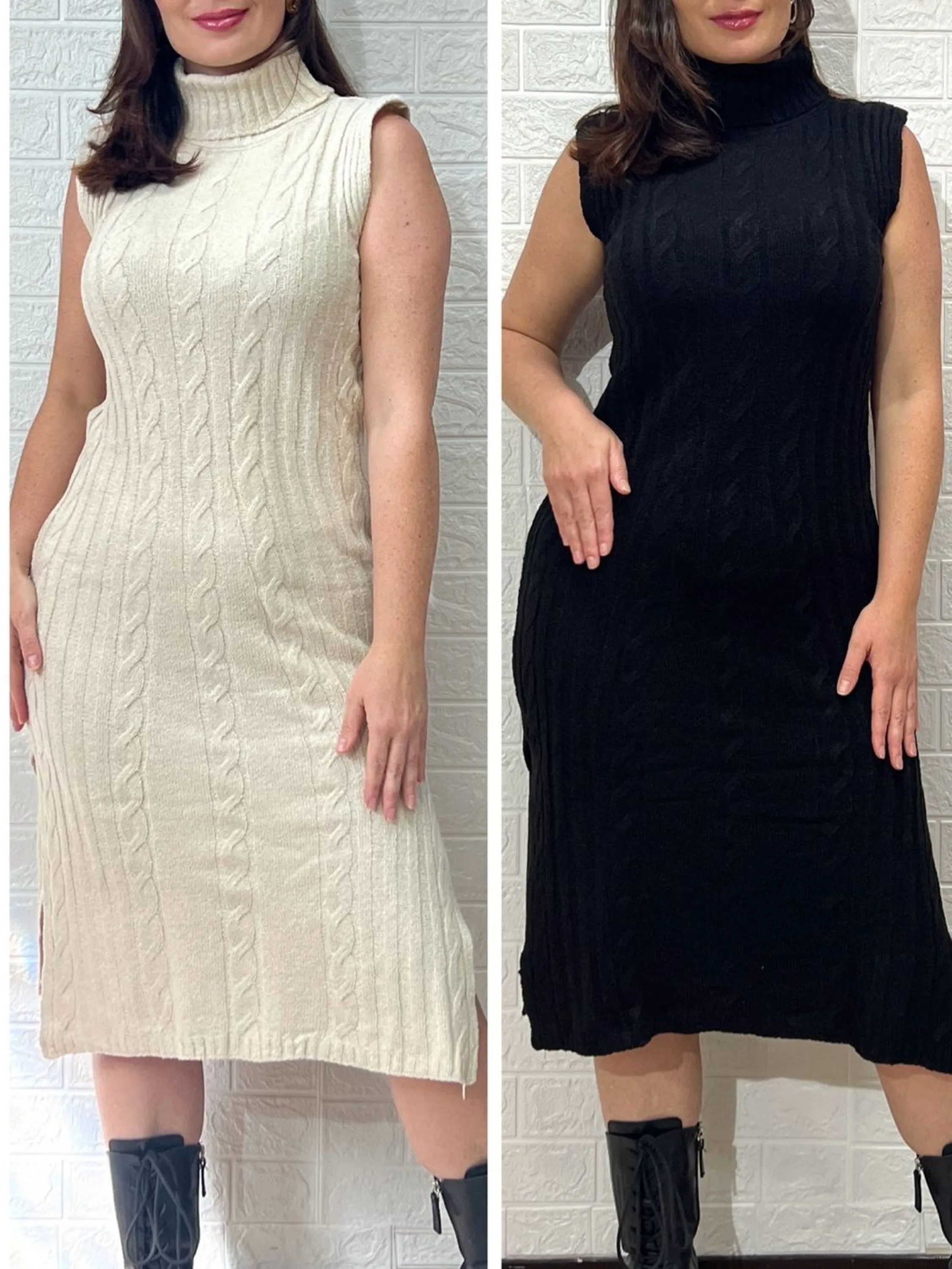 Vestido modi tecido mousse