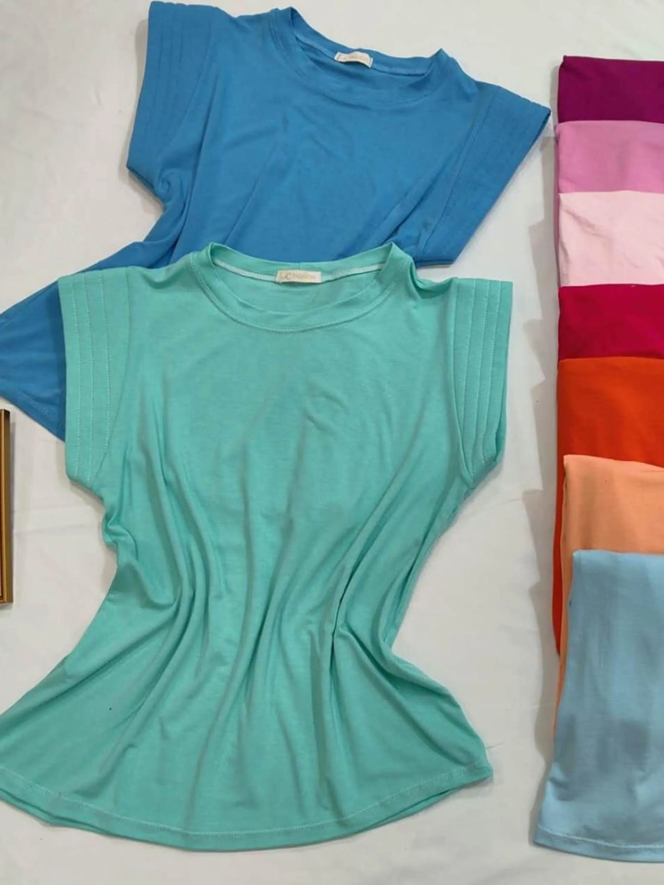 Blusa muscle tee candy colors