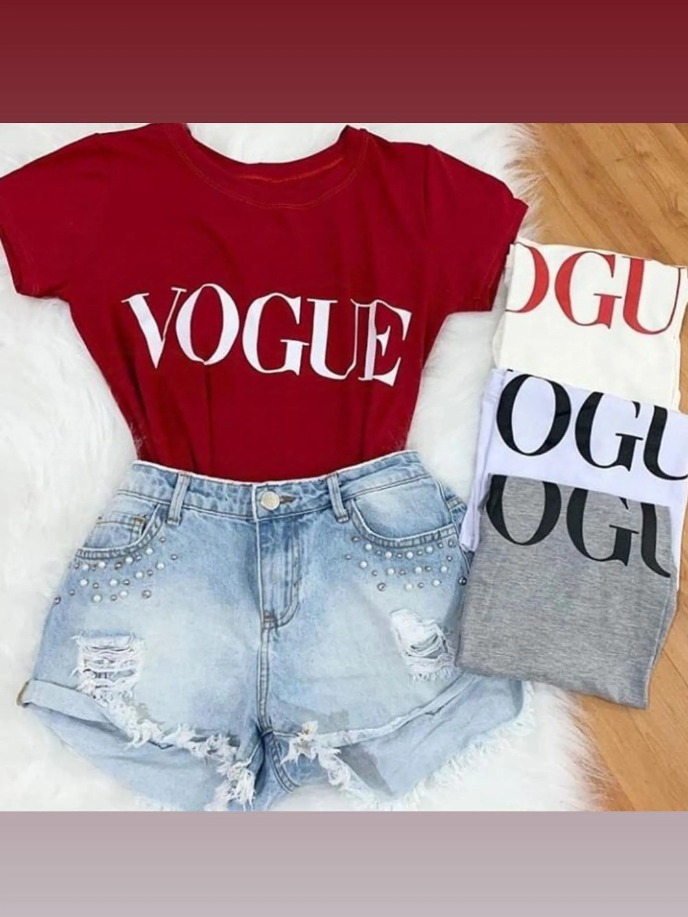 T-shirt Vogue