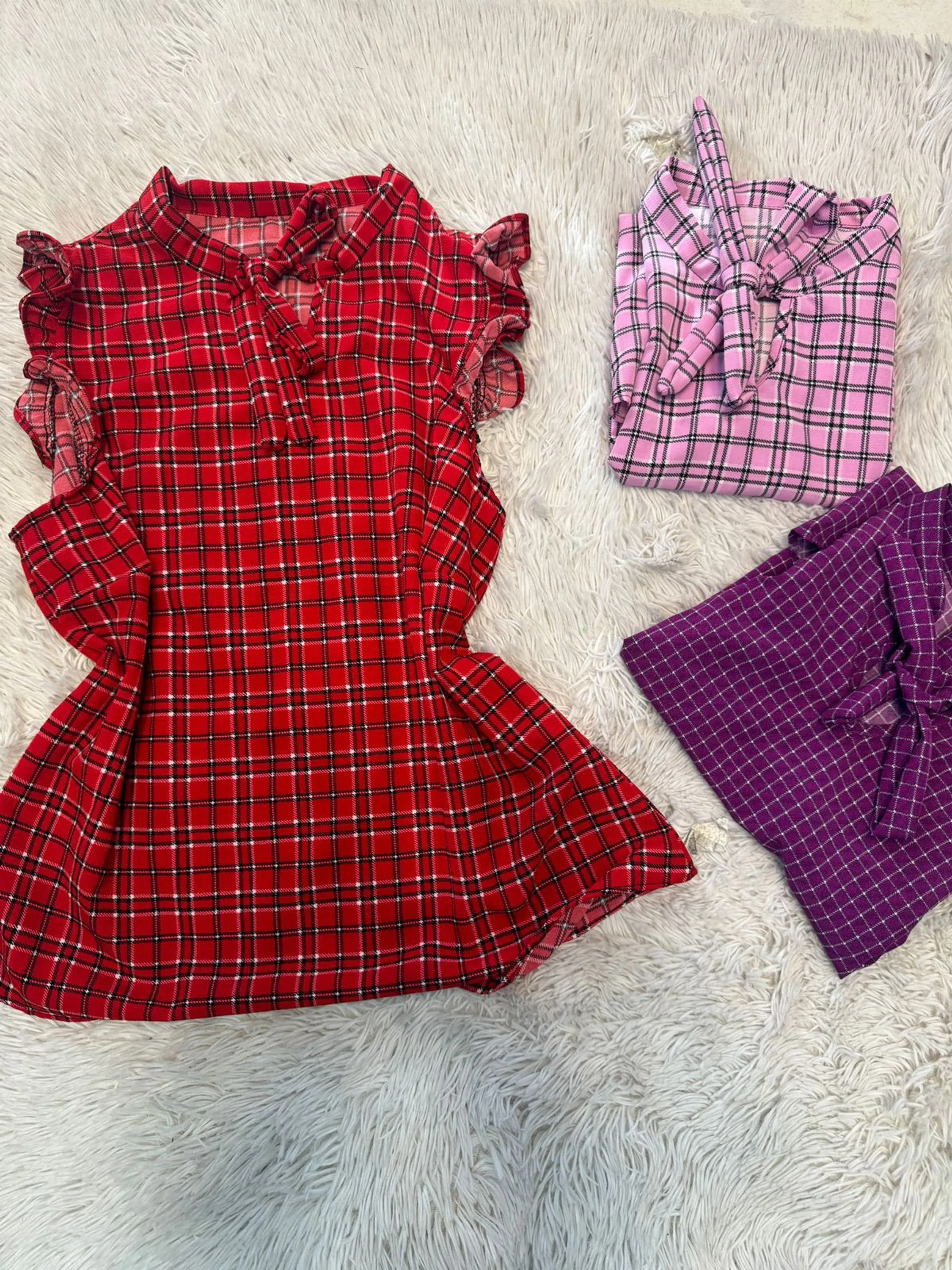 Kit blusas com 3 peças