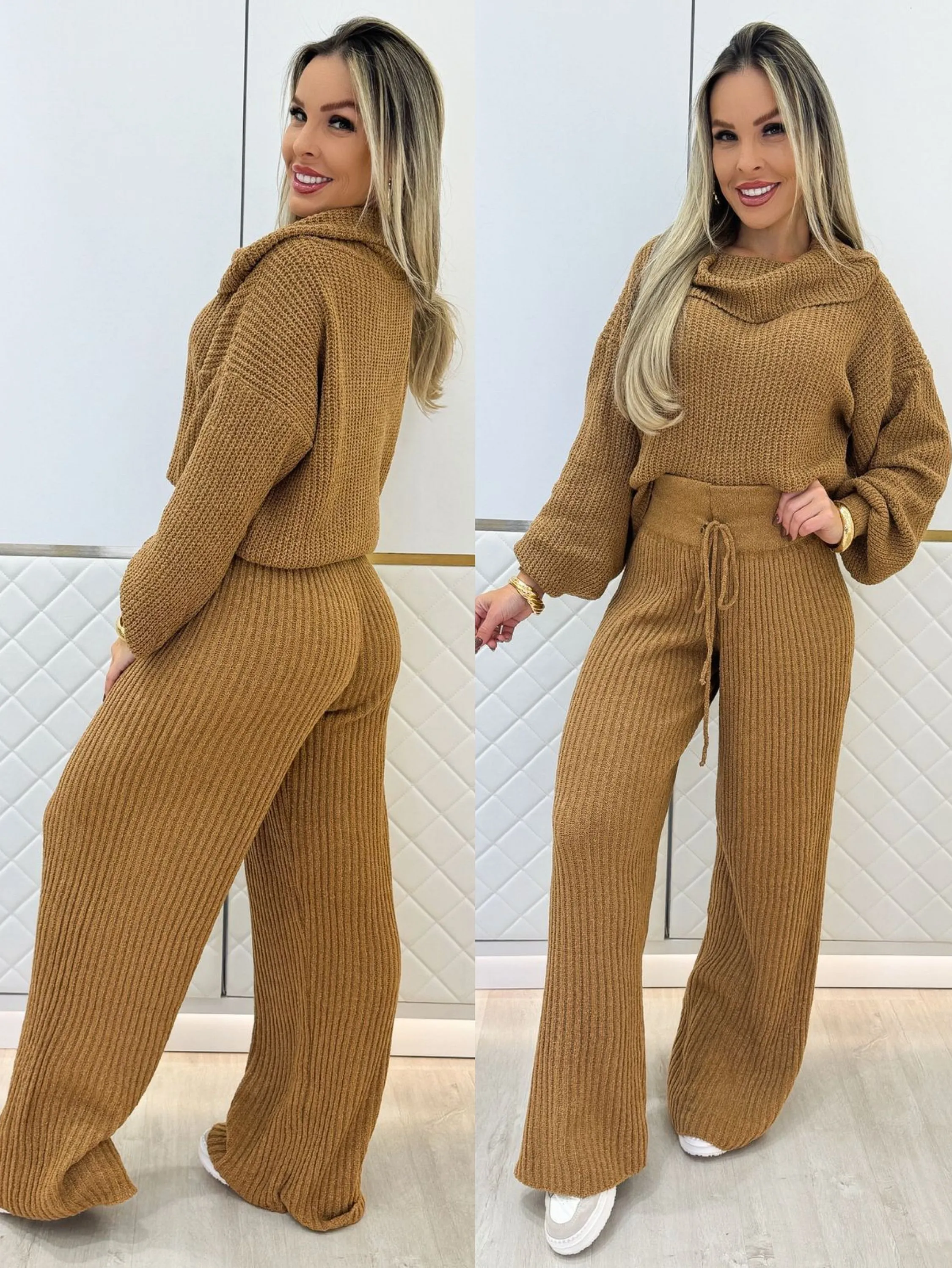 Conjunto tricot Londres