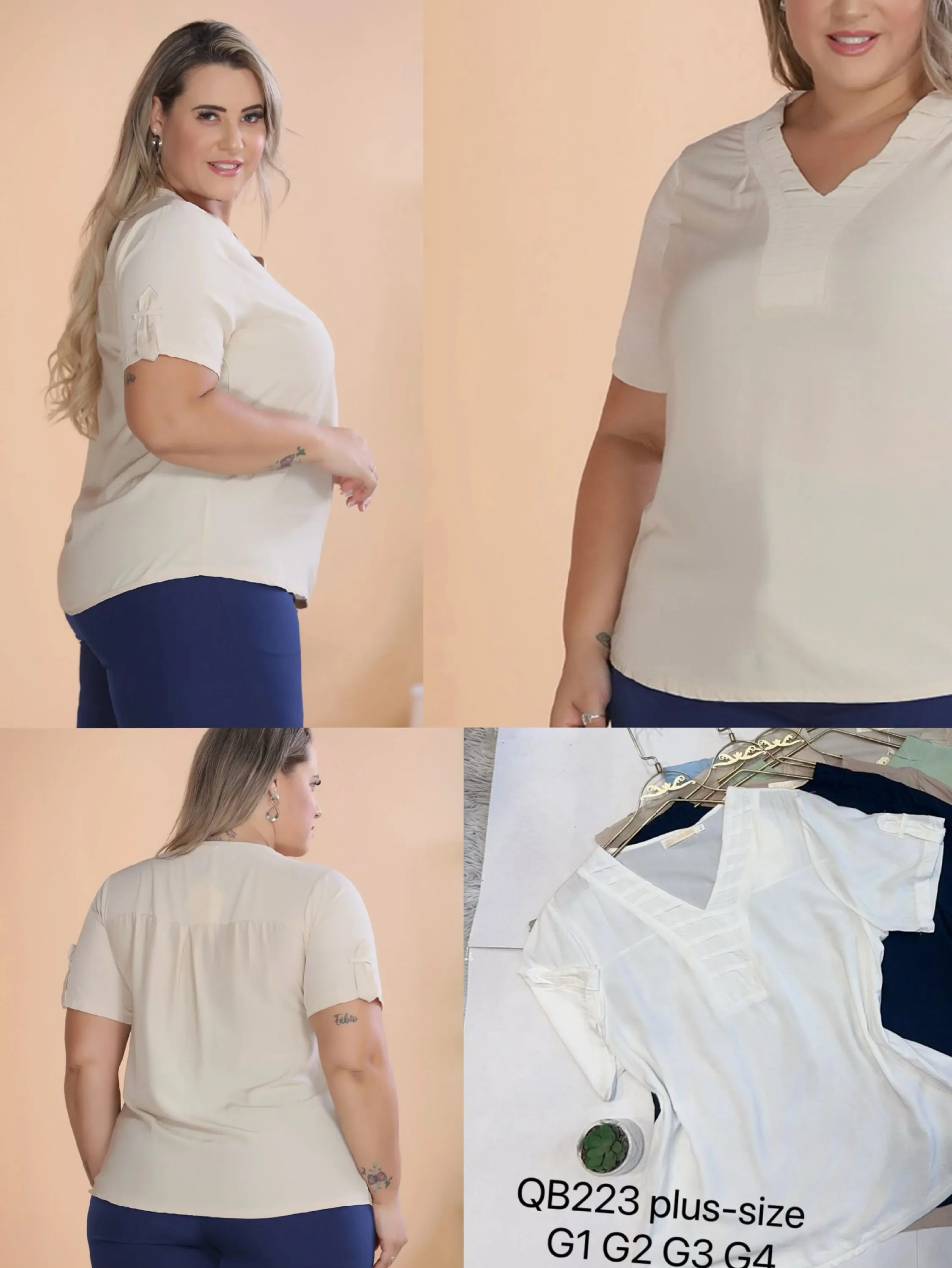 Blusa plus size QB223