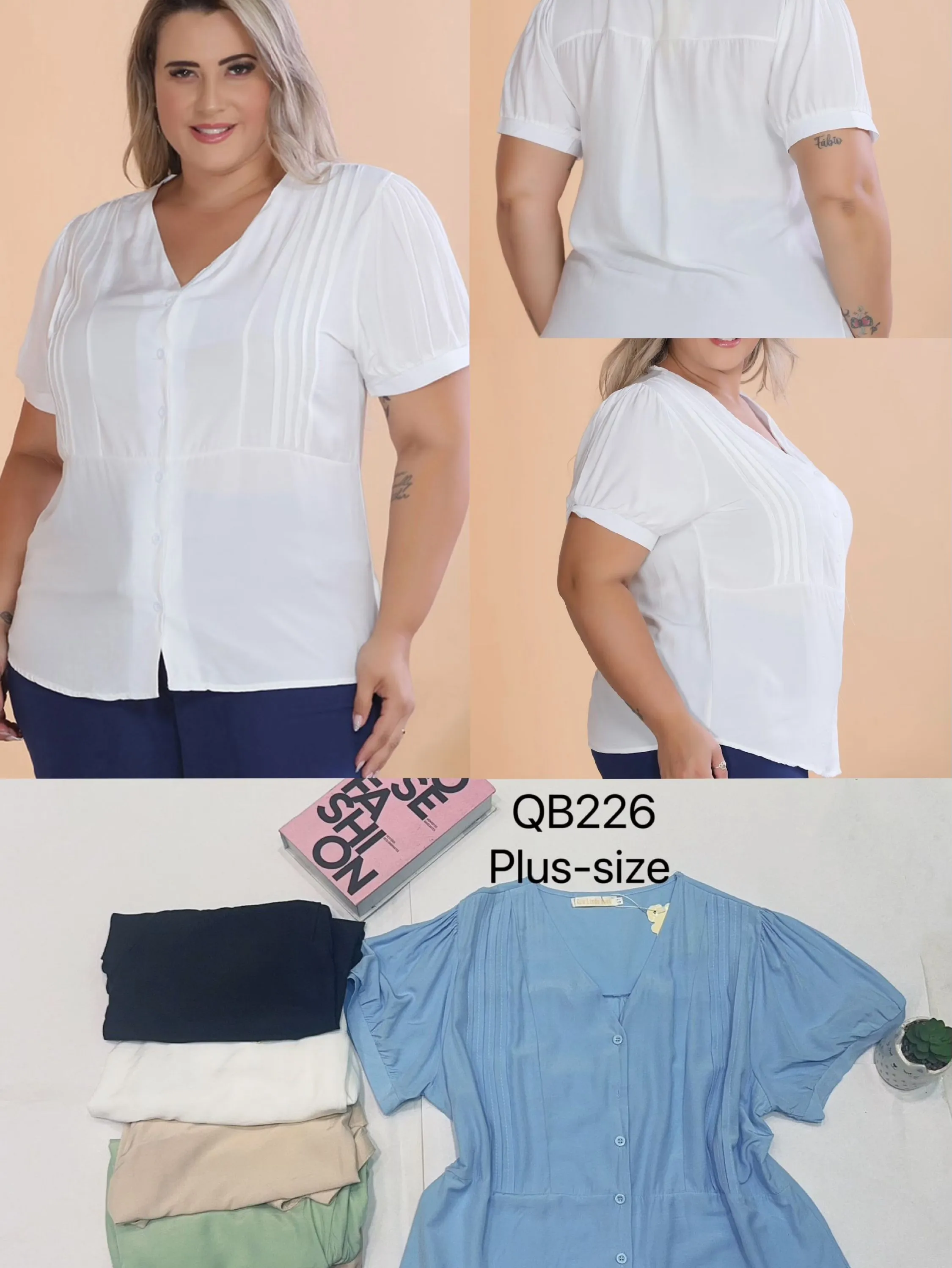 Blusa plus size QB226