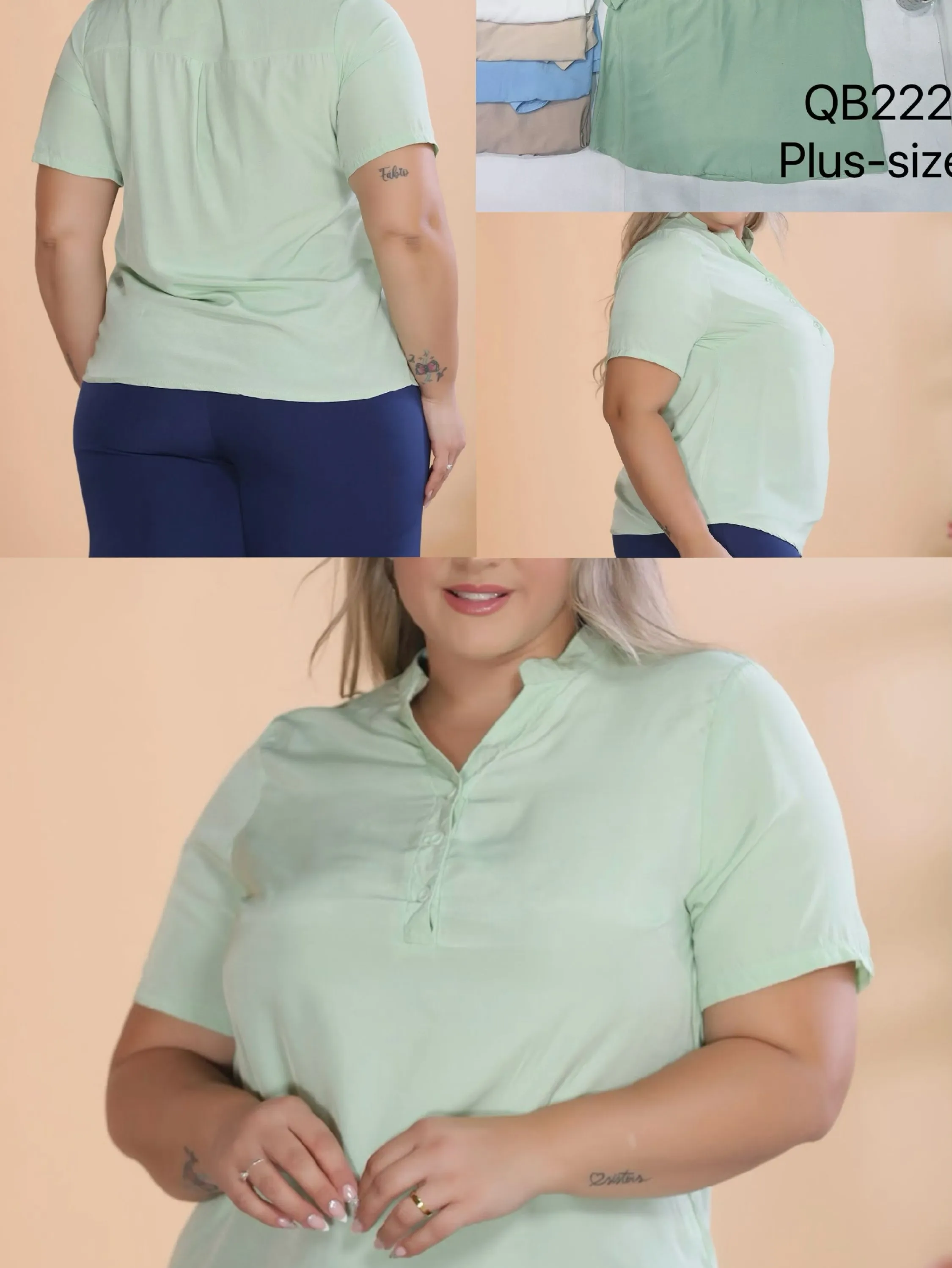 Blusa plus size QB222