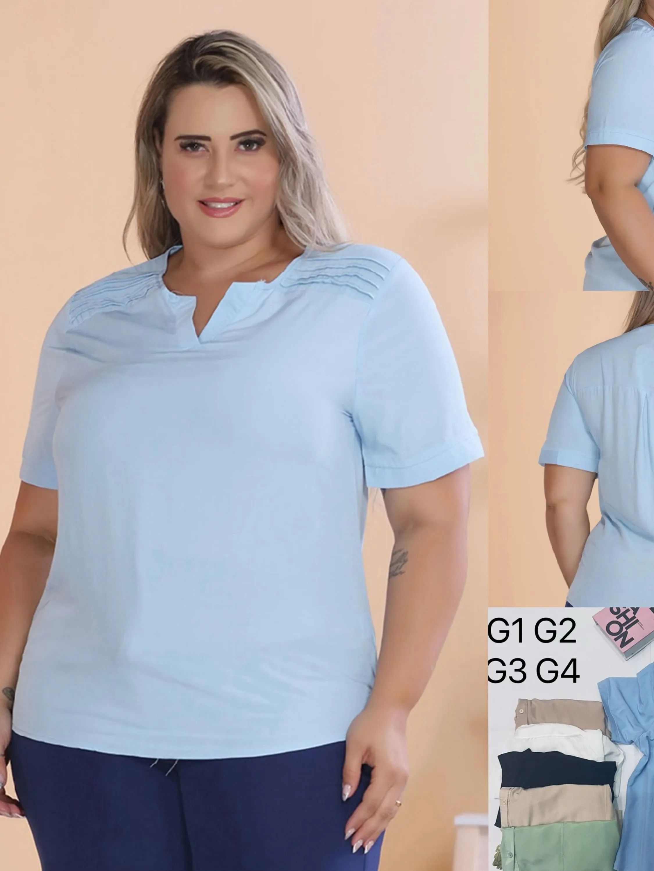 Blusa plus size QB230