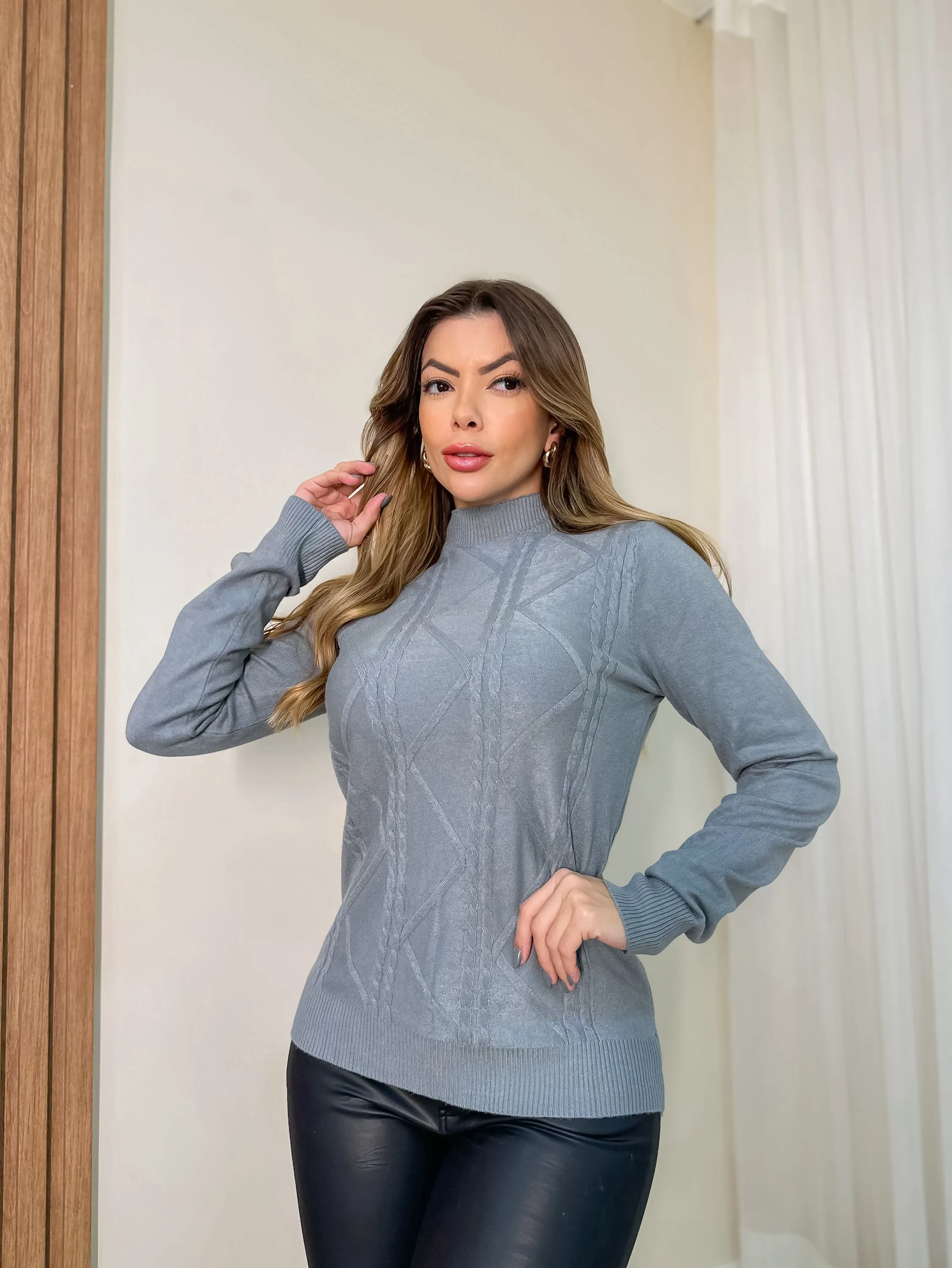 OY-6008 BLUSA MODAL Glória W&Y