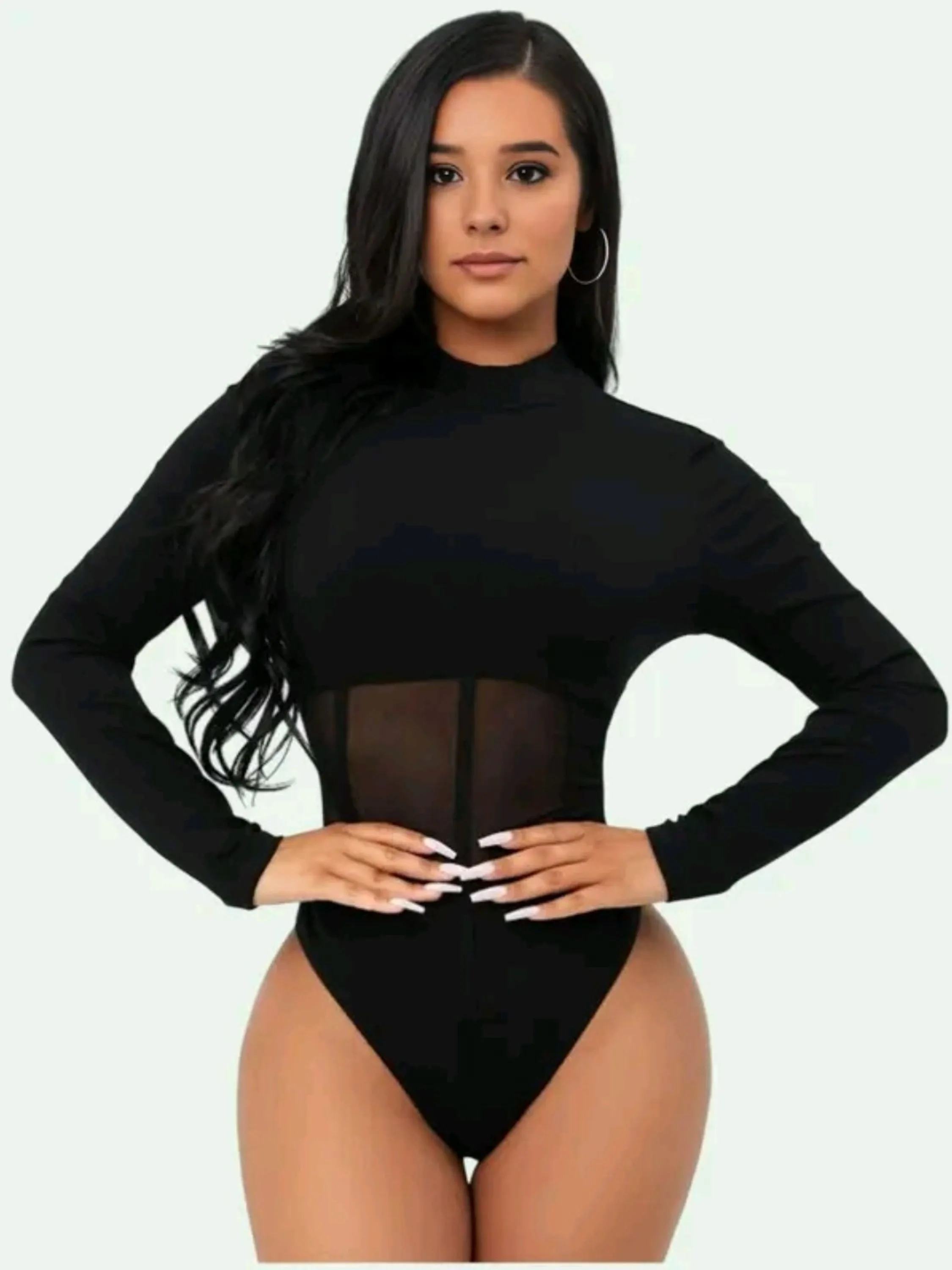 REF 565 BODY MANGA LONGA SEXY COM BOJO