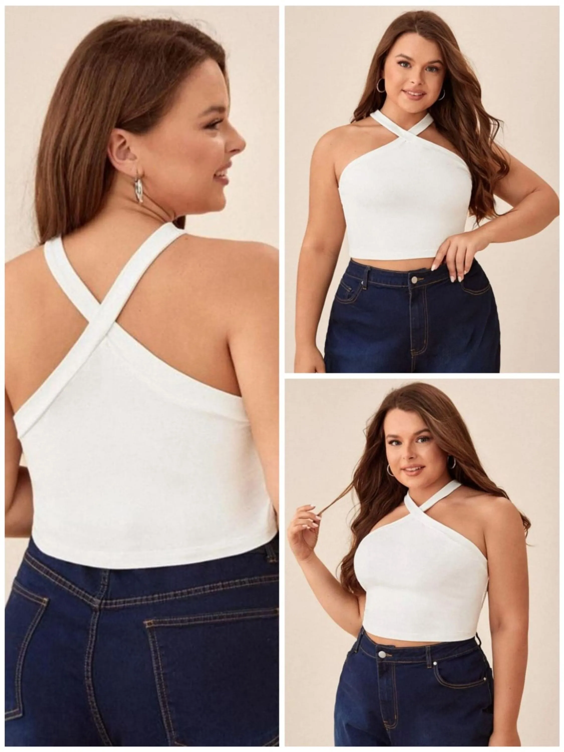 REF 300 CROPPED FEMININA TOP