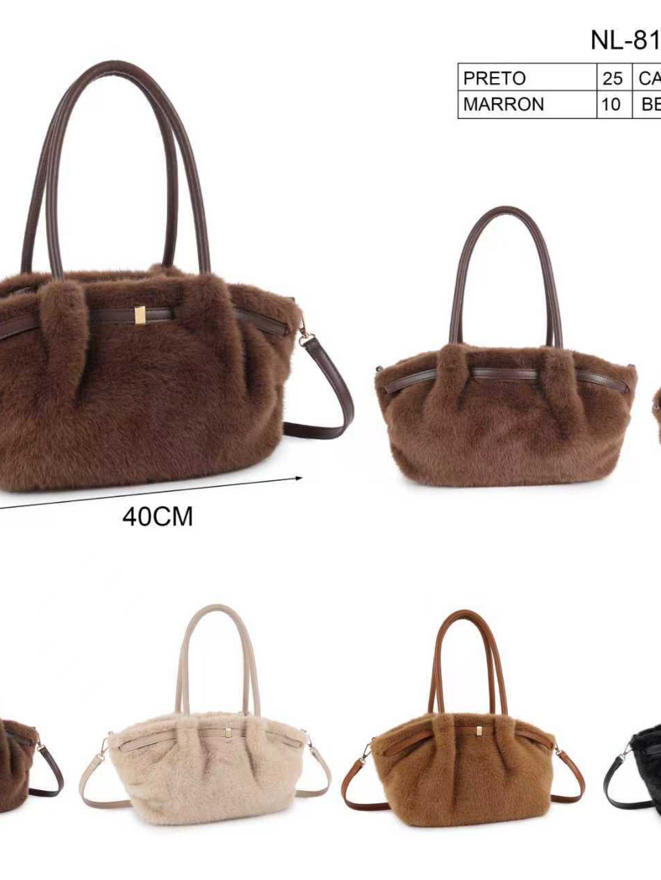 8105 bolsa pelinho
