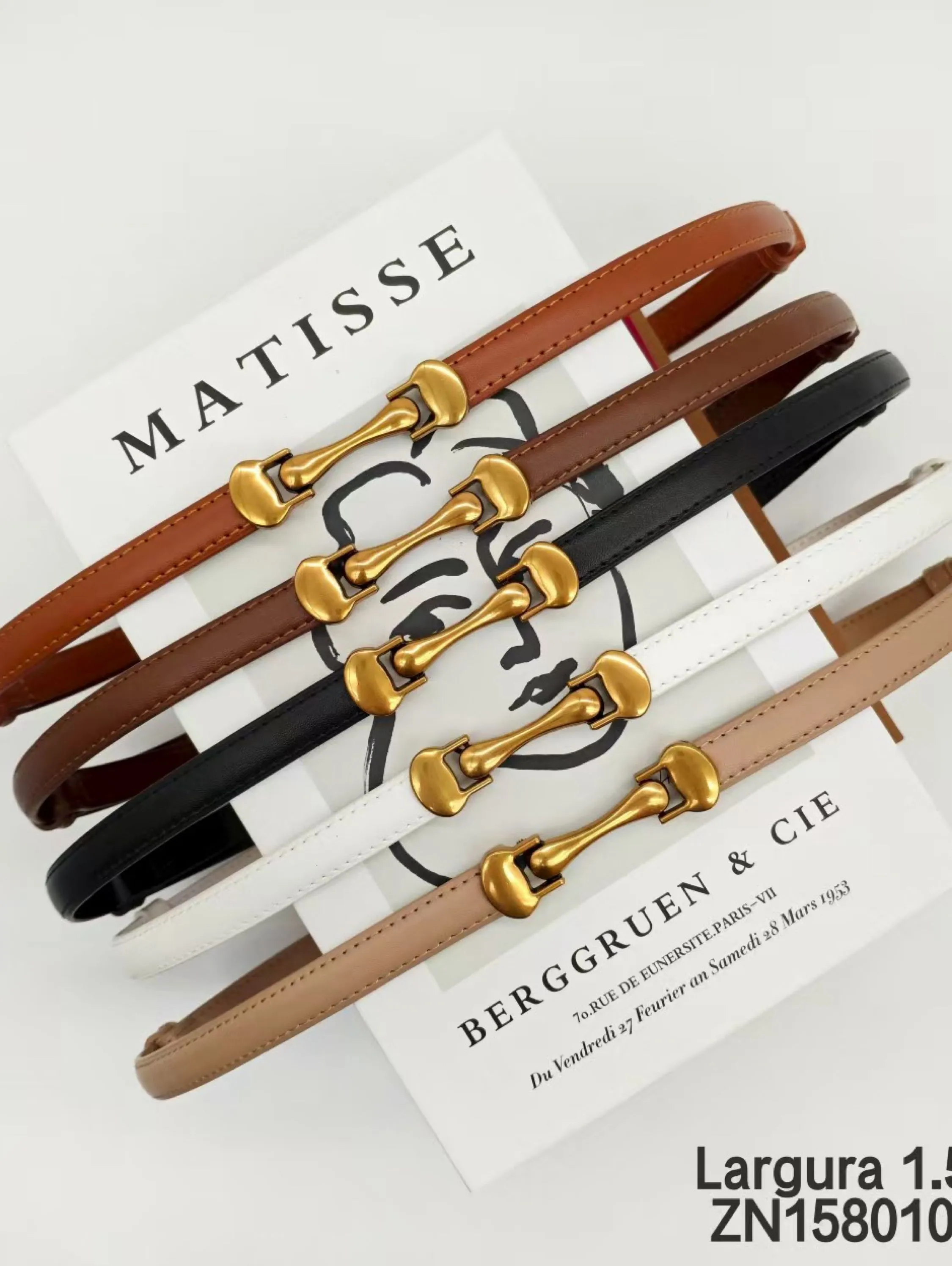 cinto couro legítimo regular