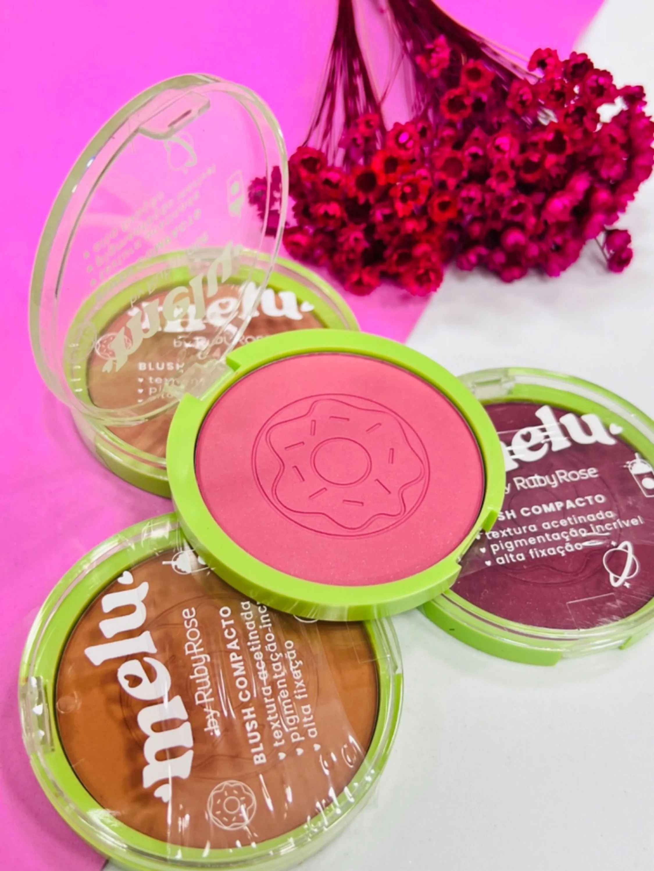 Blush compacto