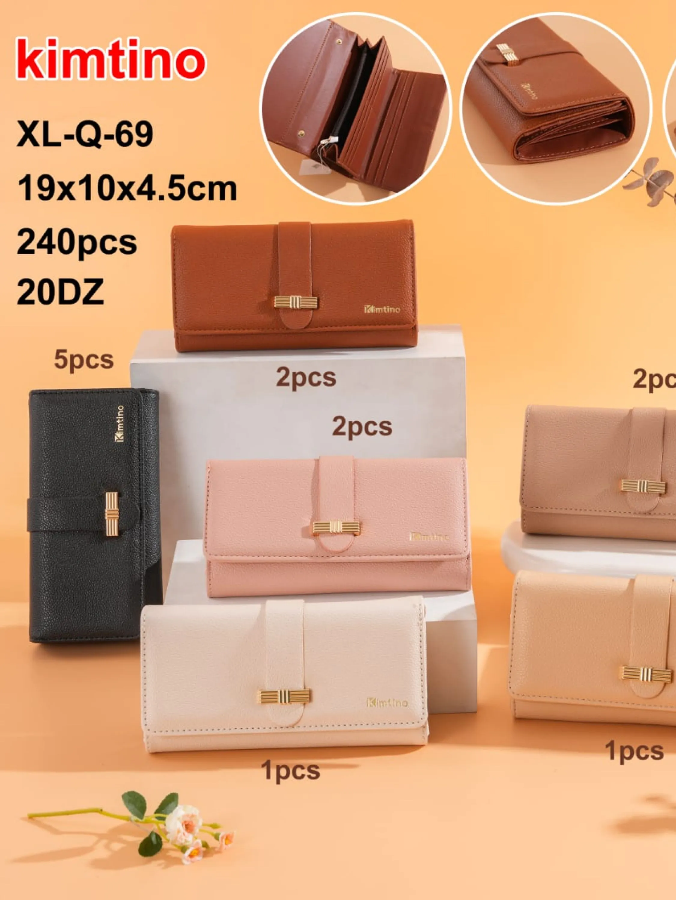 KIT 3 CARTEIRAS XLQ-69