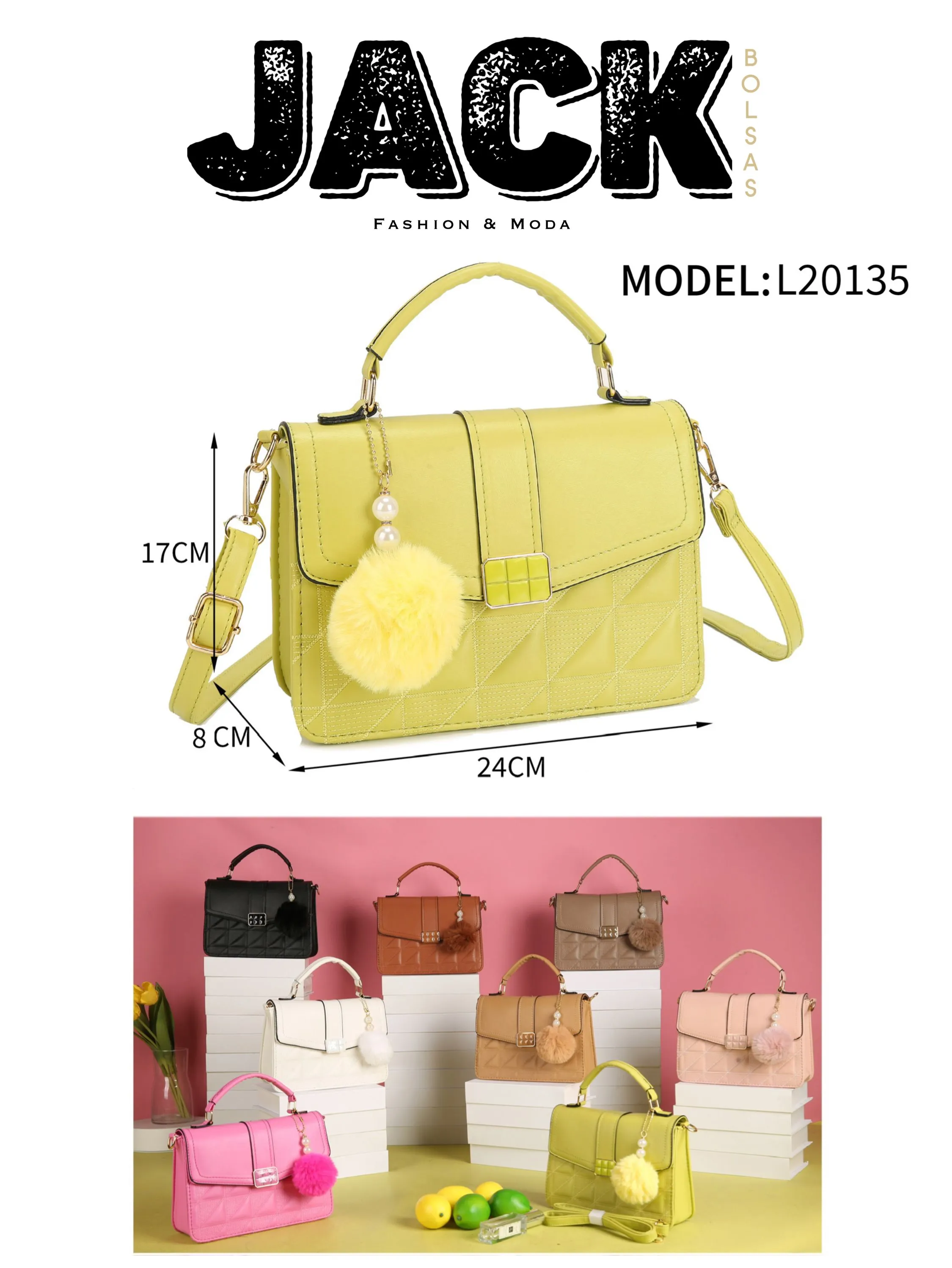 BOLSA MÉDIA FEMININA L20135