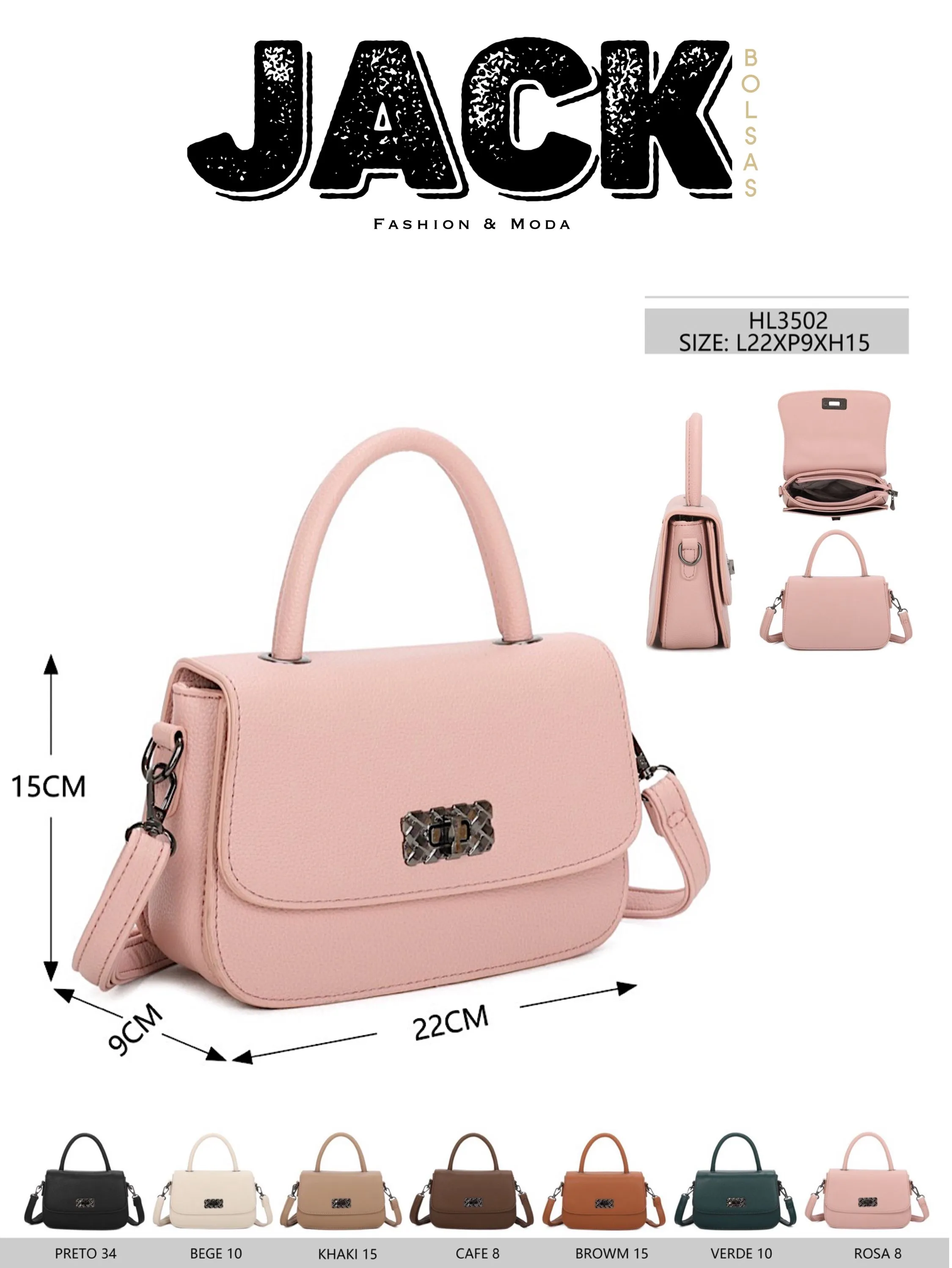 BOLSA FEMININA HL3502