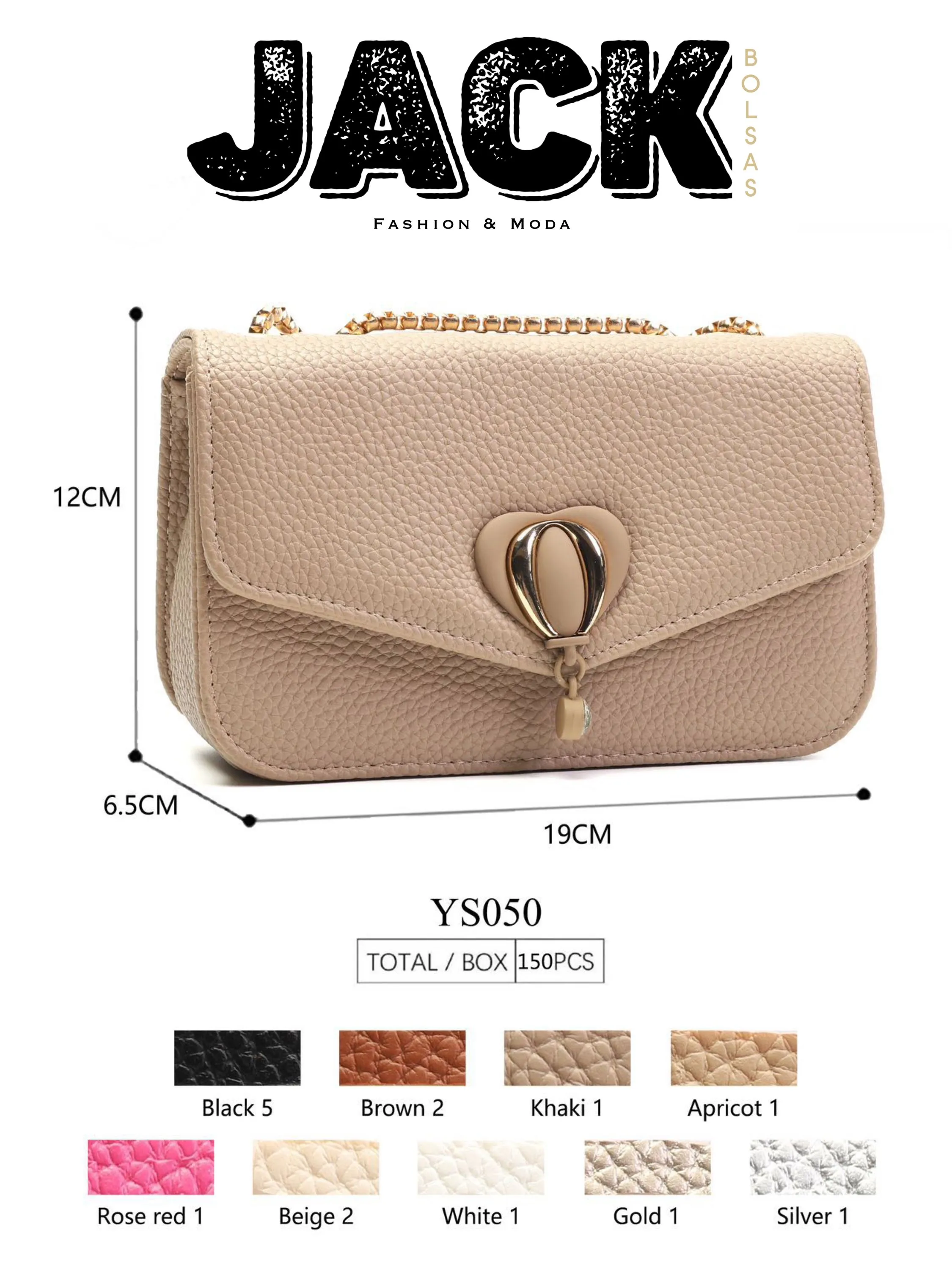 BOLSA PEQUENA FEMININA YS050