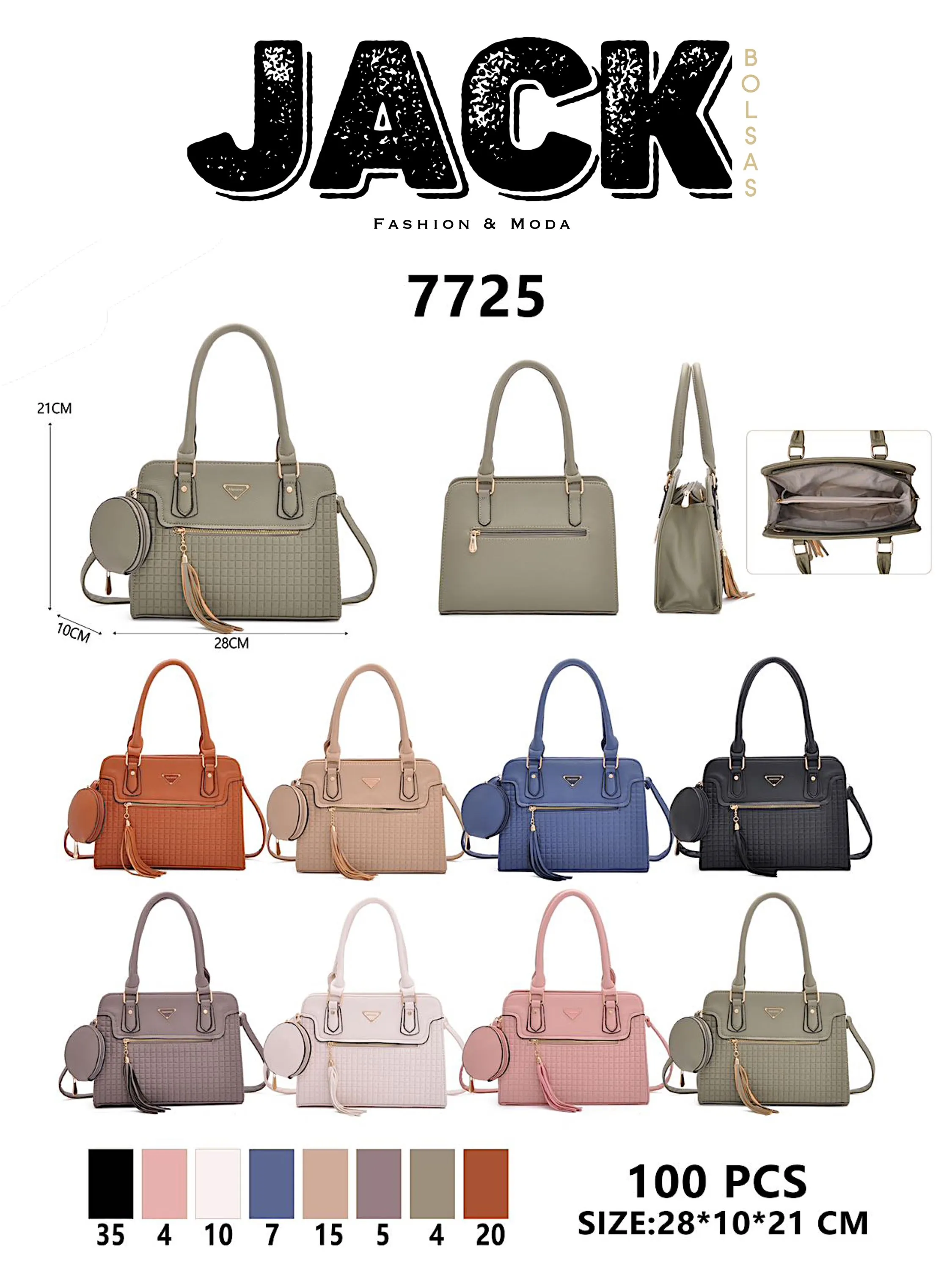 BOLSA MÉDIA FEMININA 7725