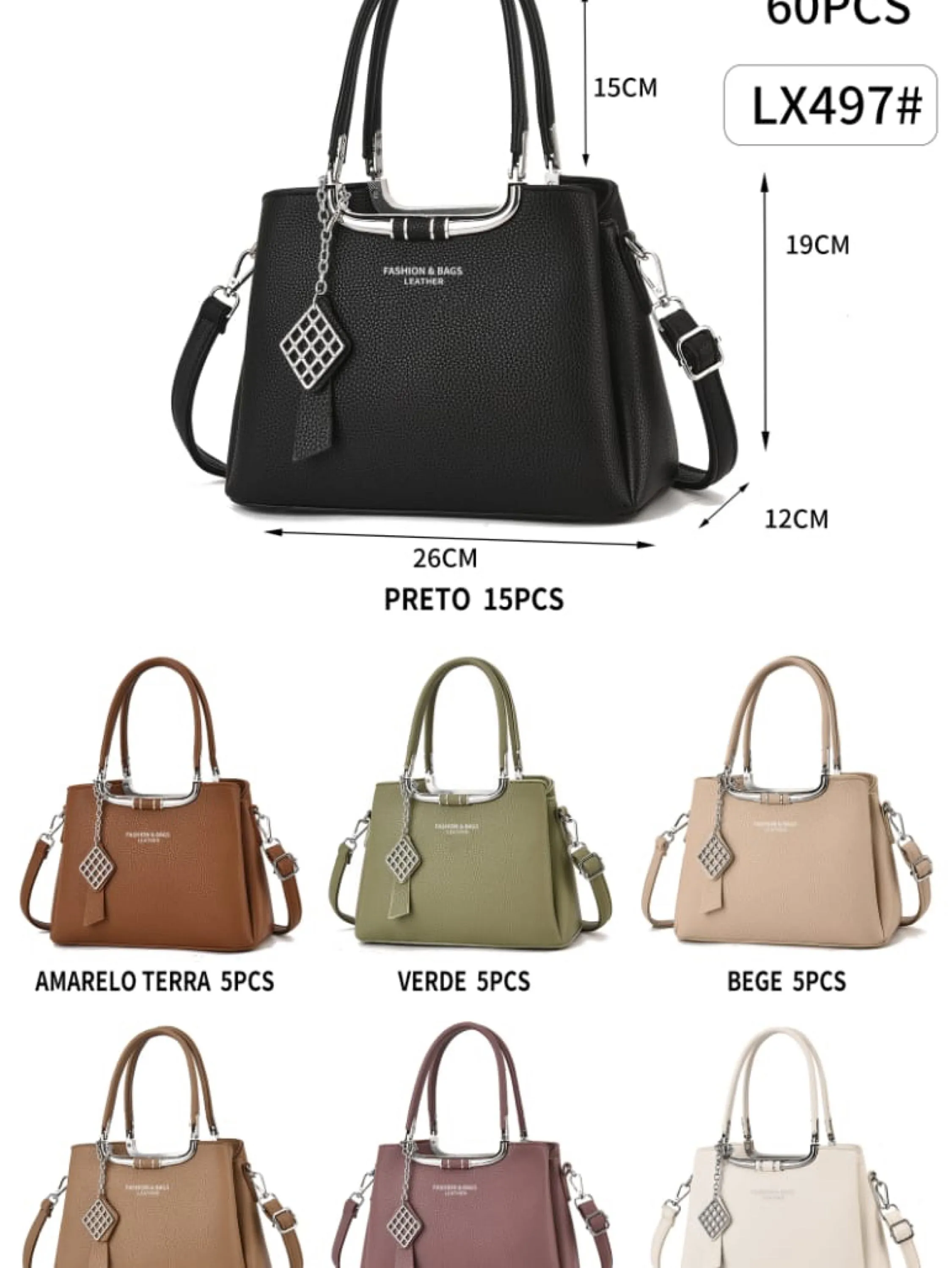 BOLSA FEMININA LX497