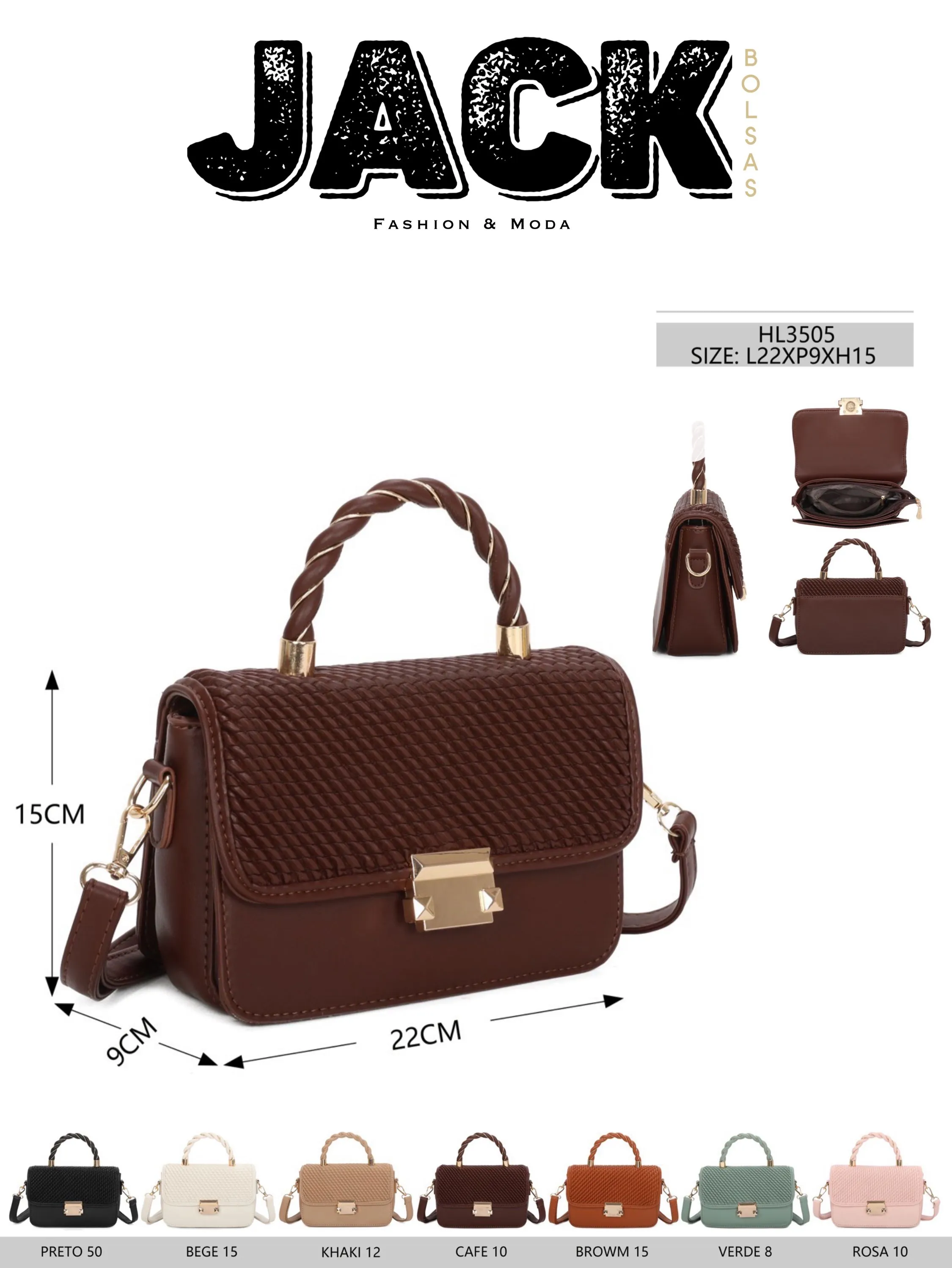 BOLSA FEMININA HL3505