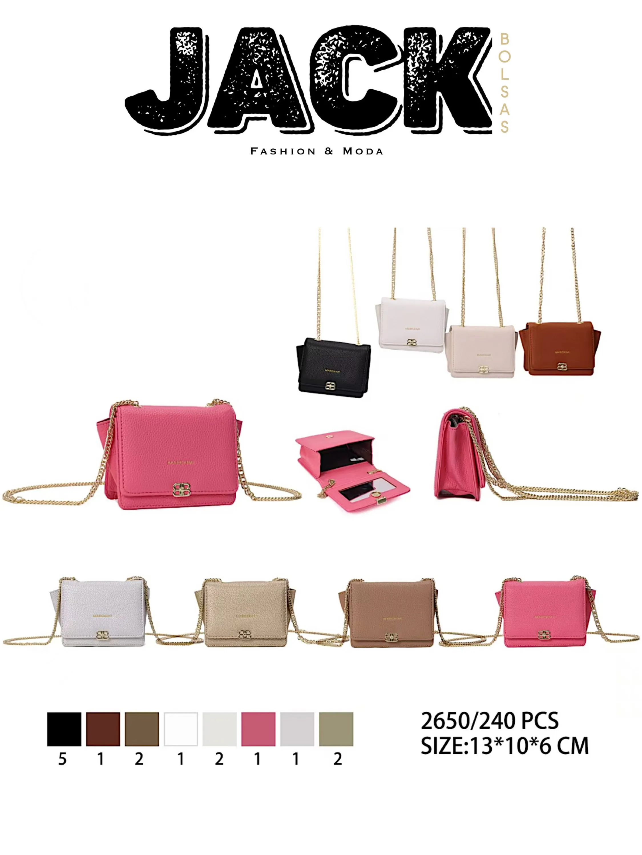 BOLSA FEMININA MINI BAG 2650