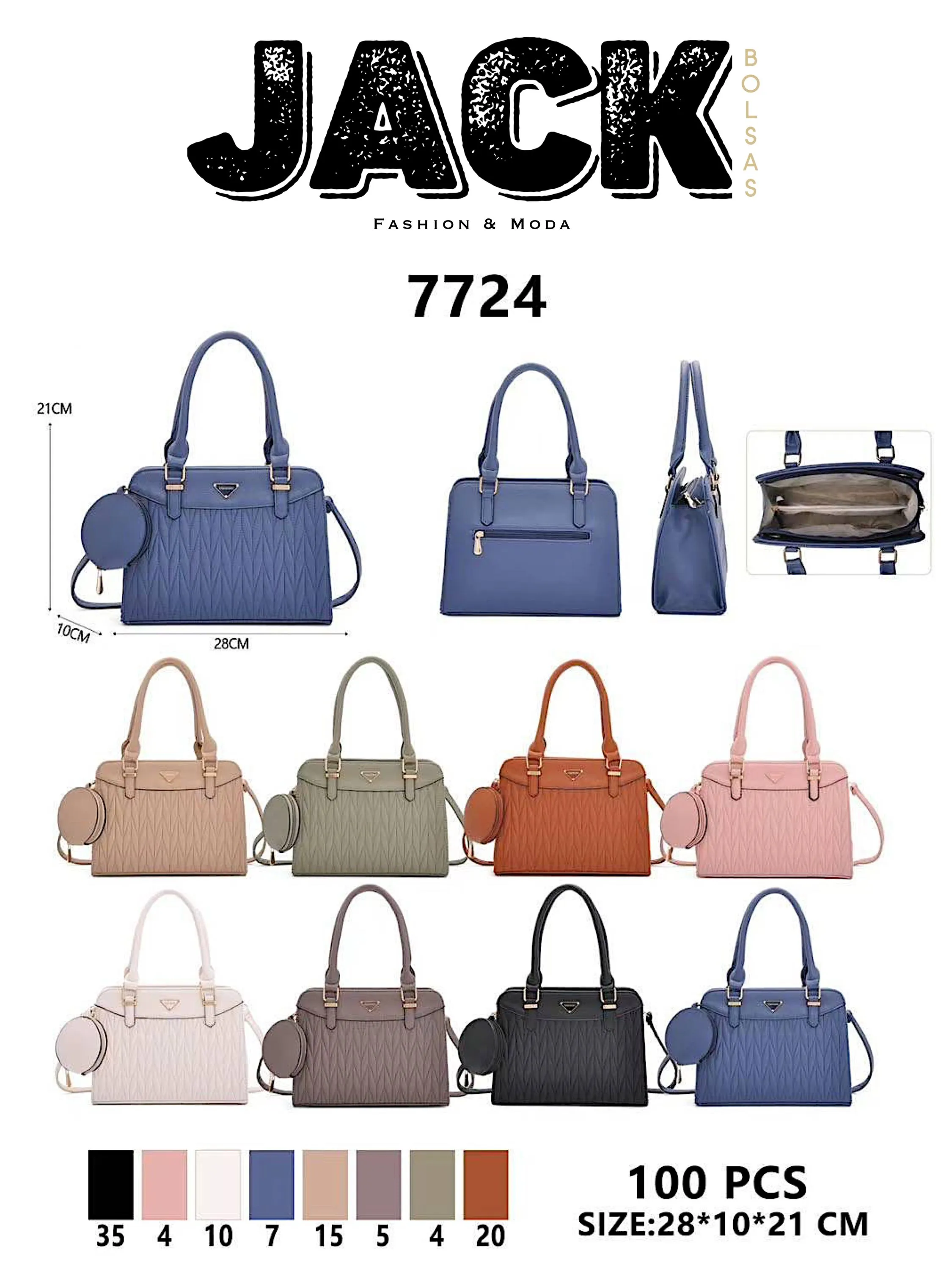 BOLSA MÉDIA FEMININA 7724