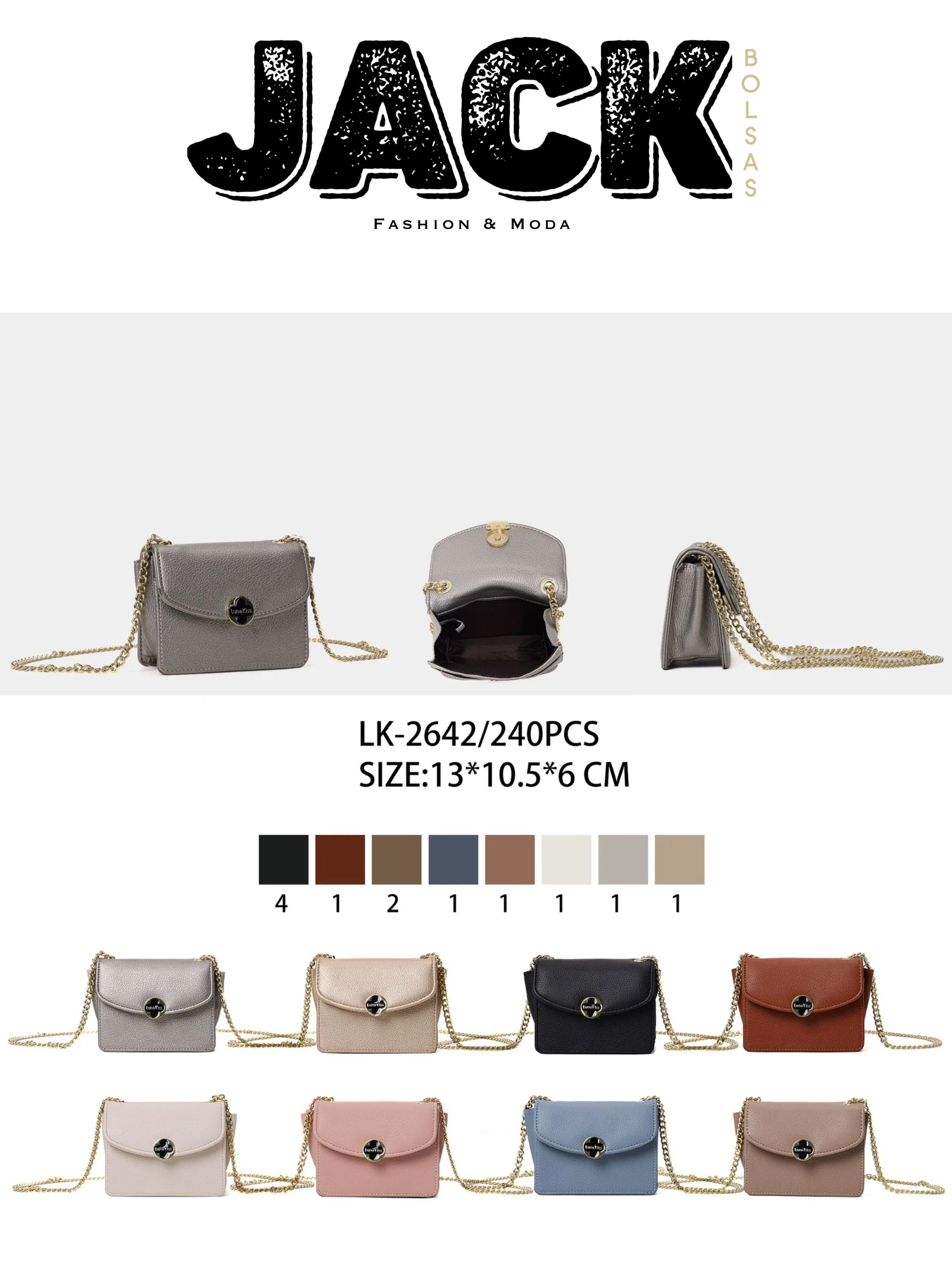 MINI BAG BOLSA FEMININA 2642