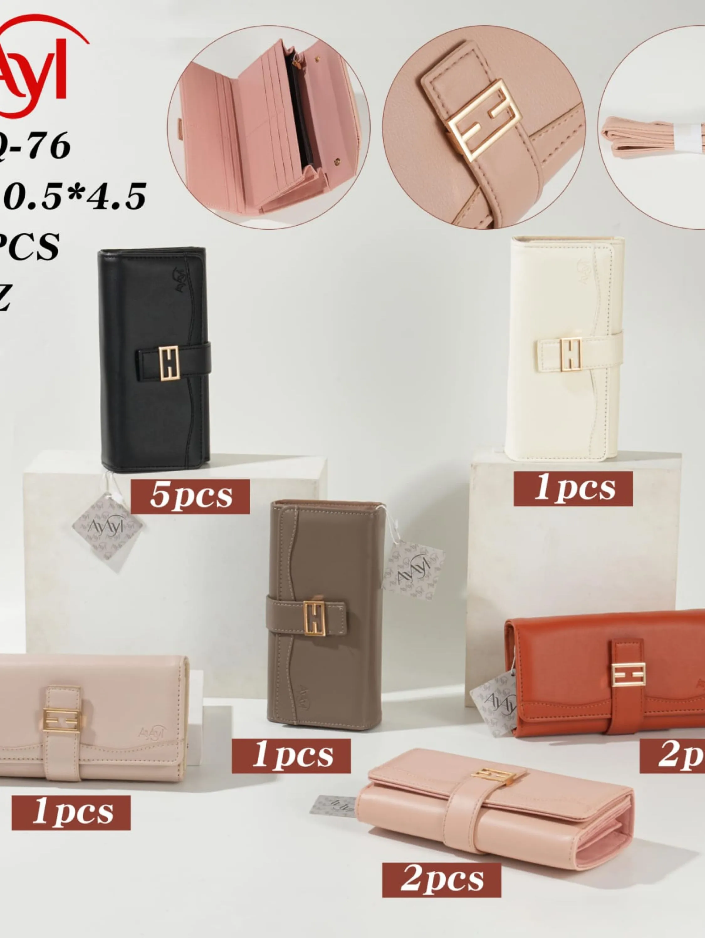 KIT 3 CARTEIRAS XLQ-76