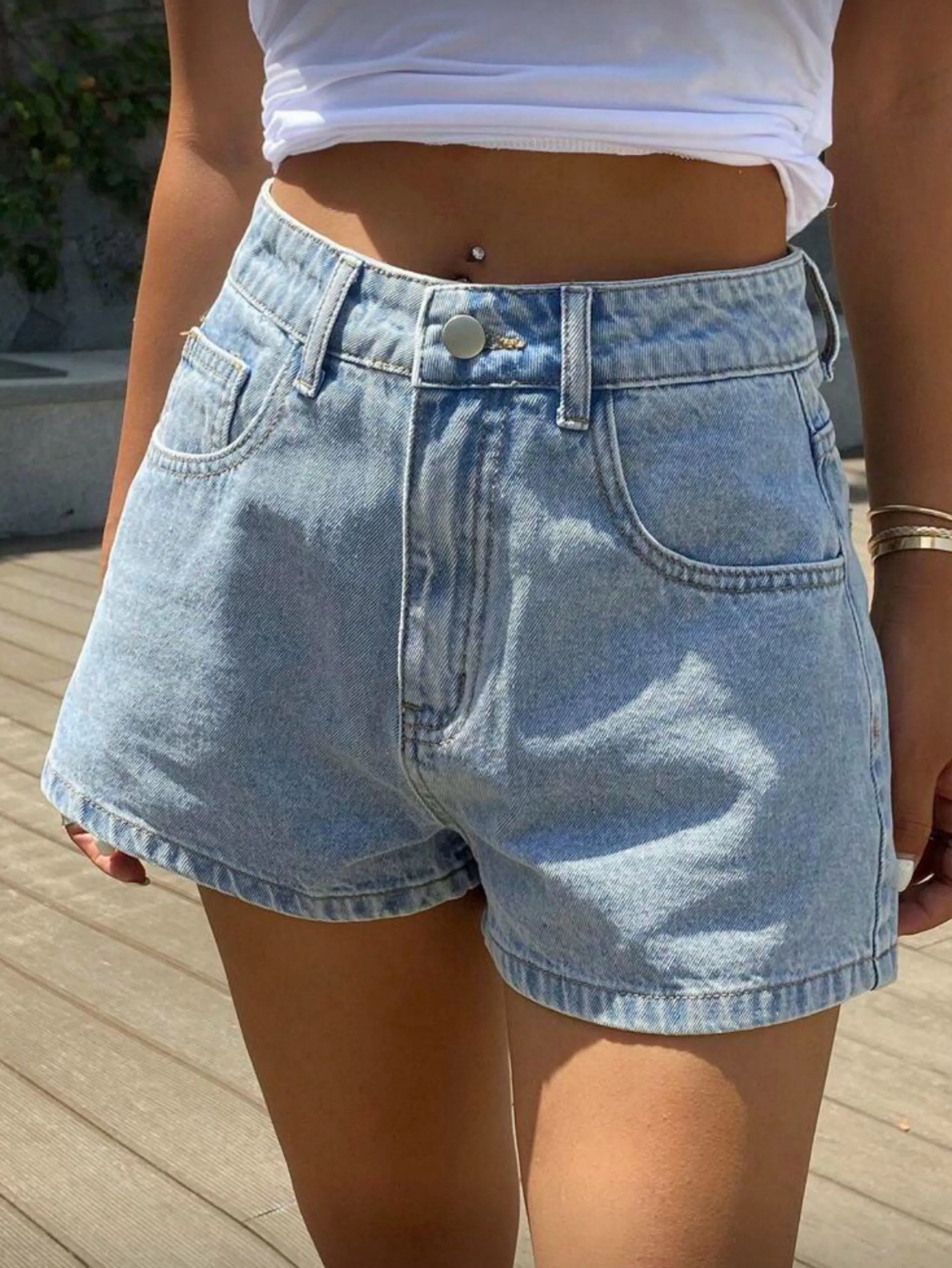 Short jeans leve