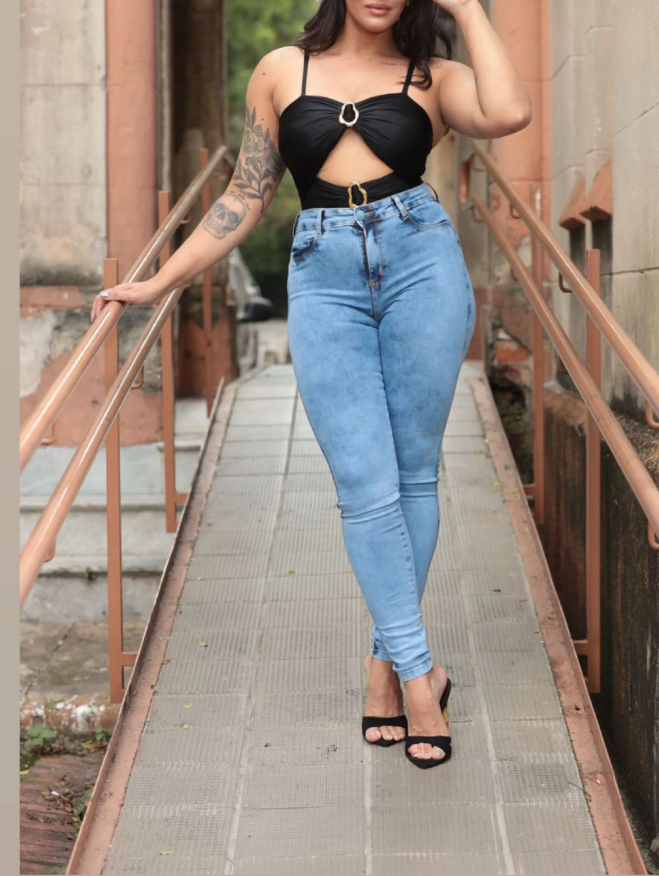 Calça jeans skinny