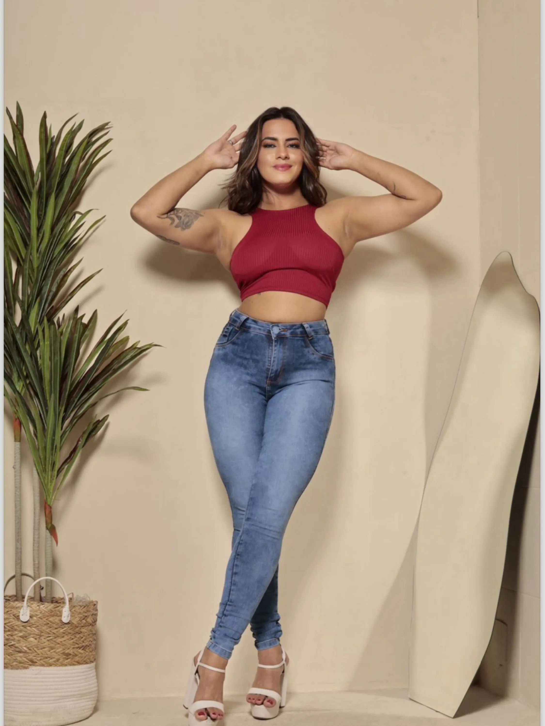 Calça jeans skinny