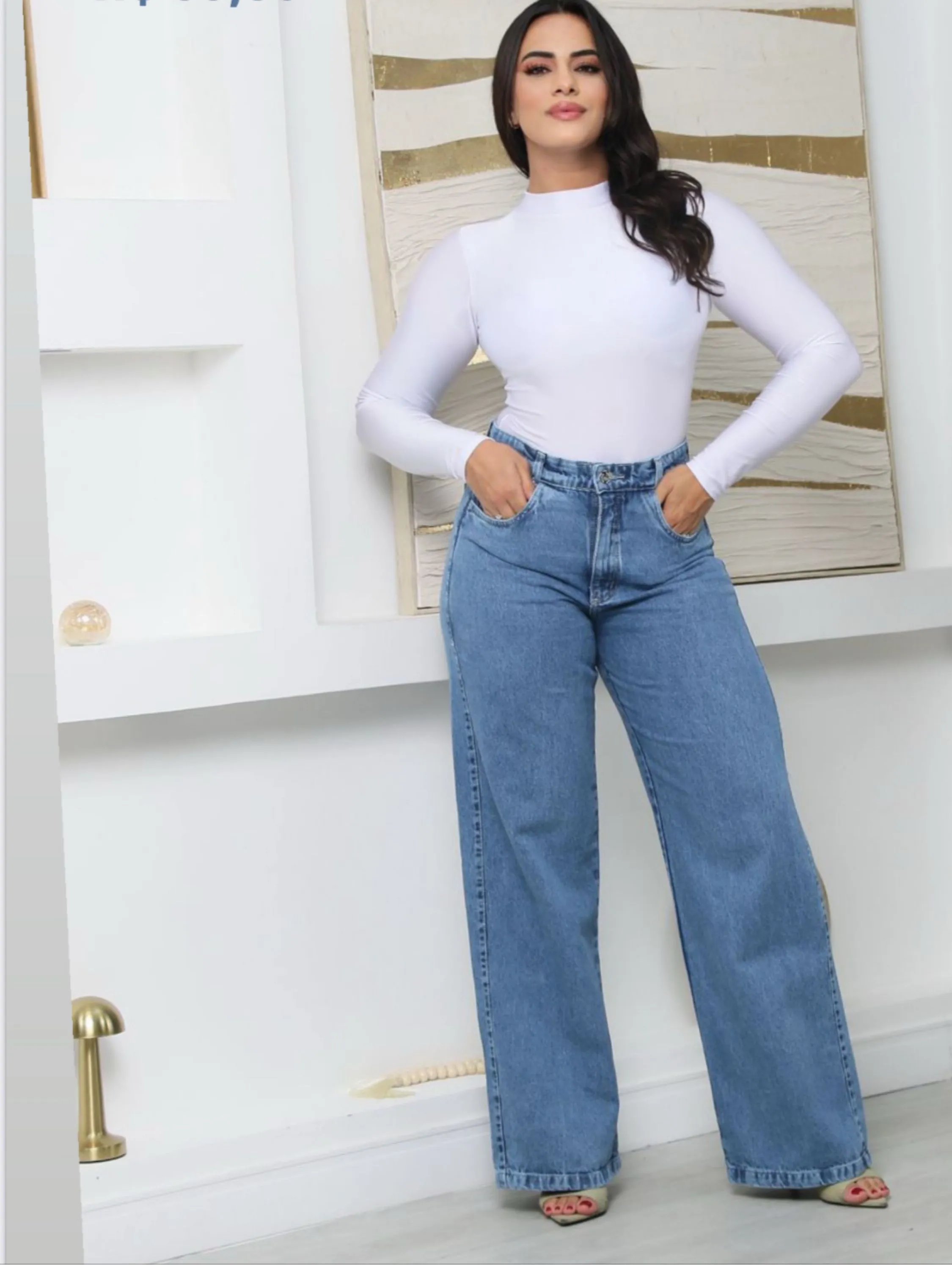 Wide leg clara