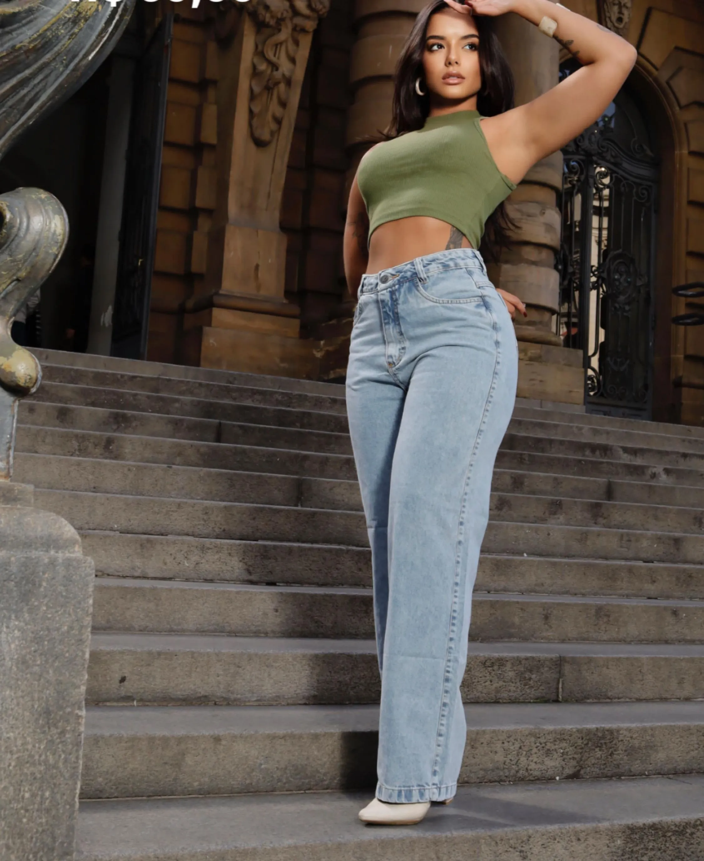 Wide leg clara