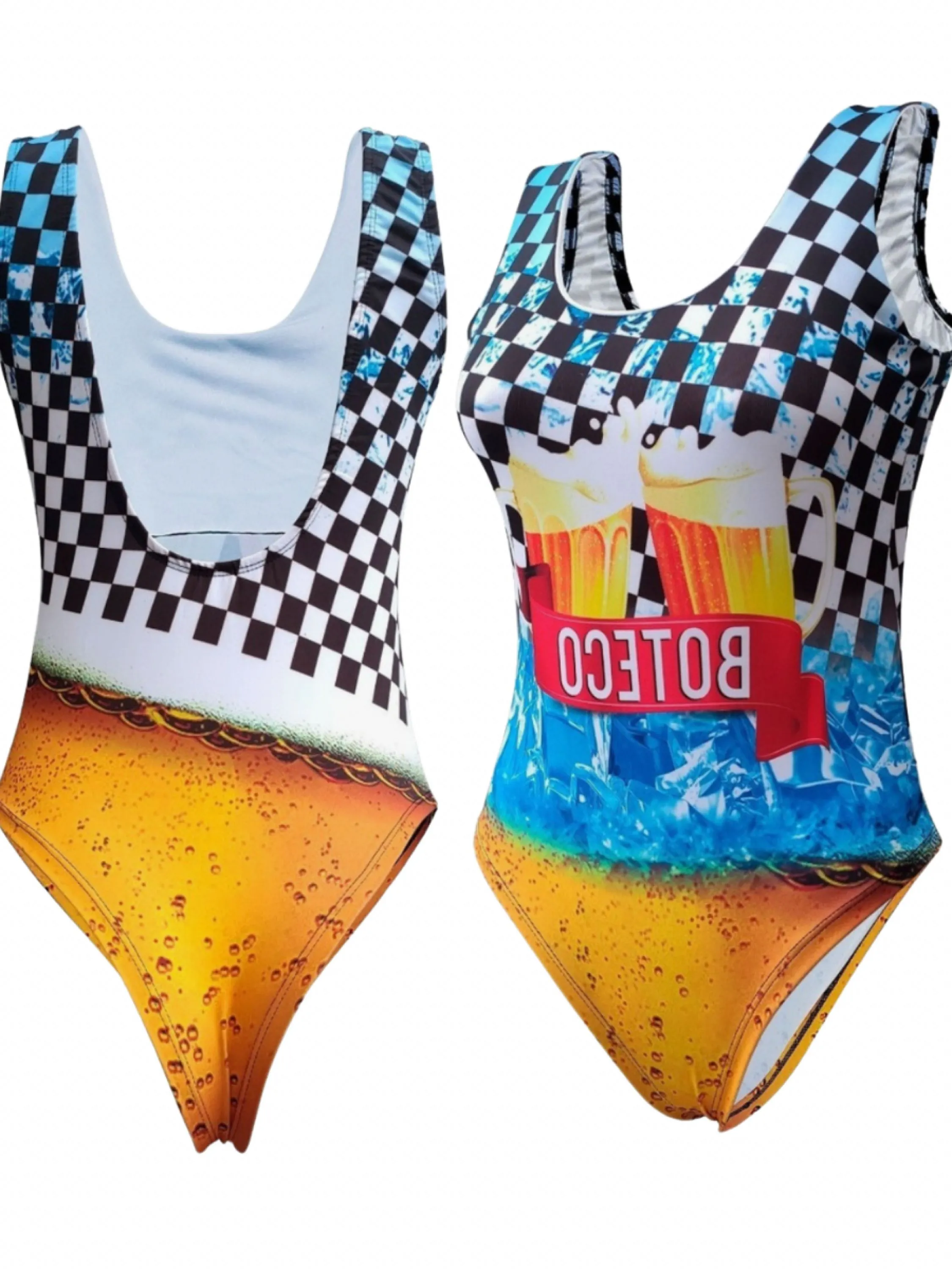 Body Estampado Carnaval Boteco