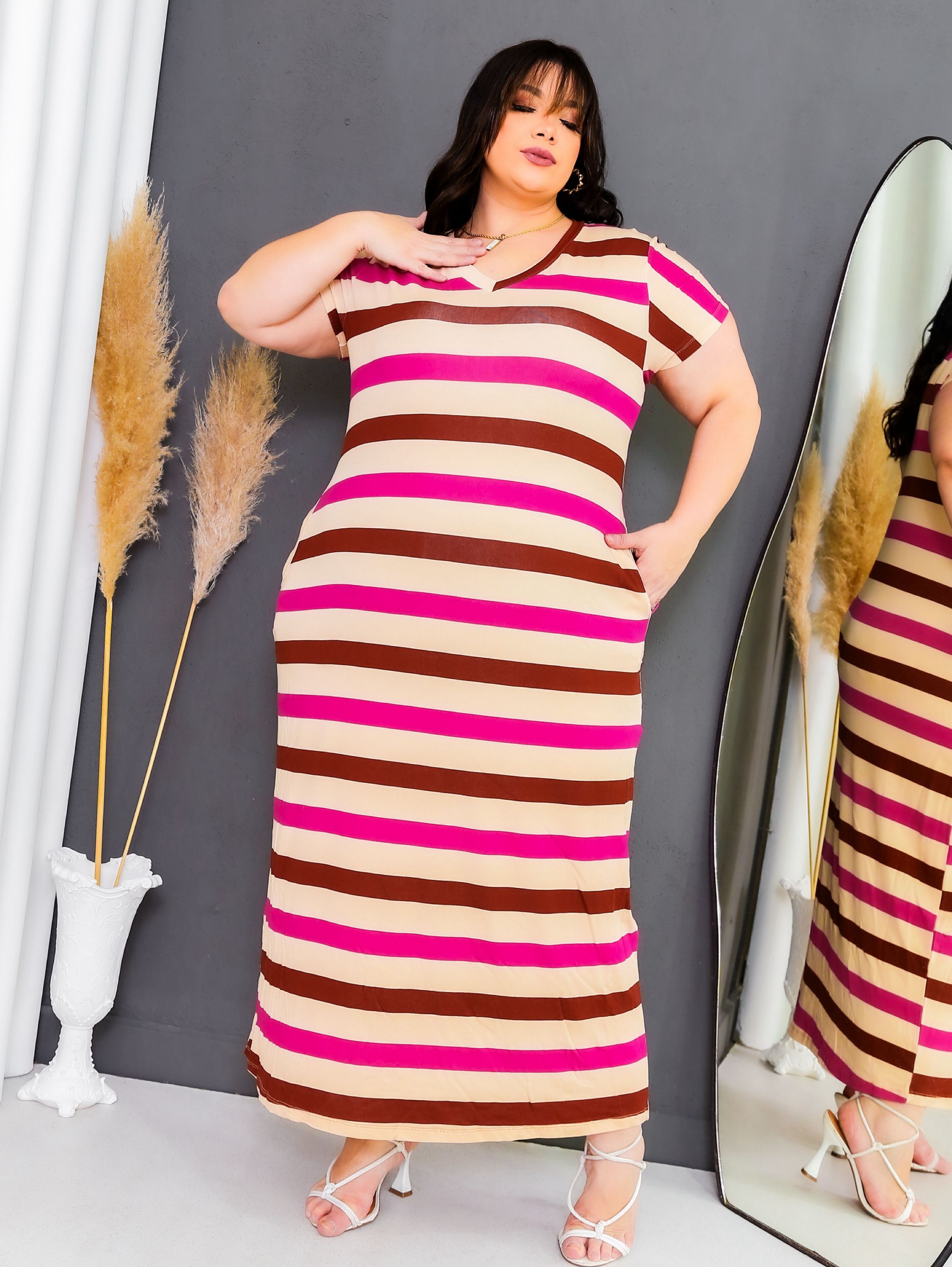 VESTIDO PLUS SIZE EVA