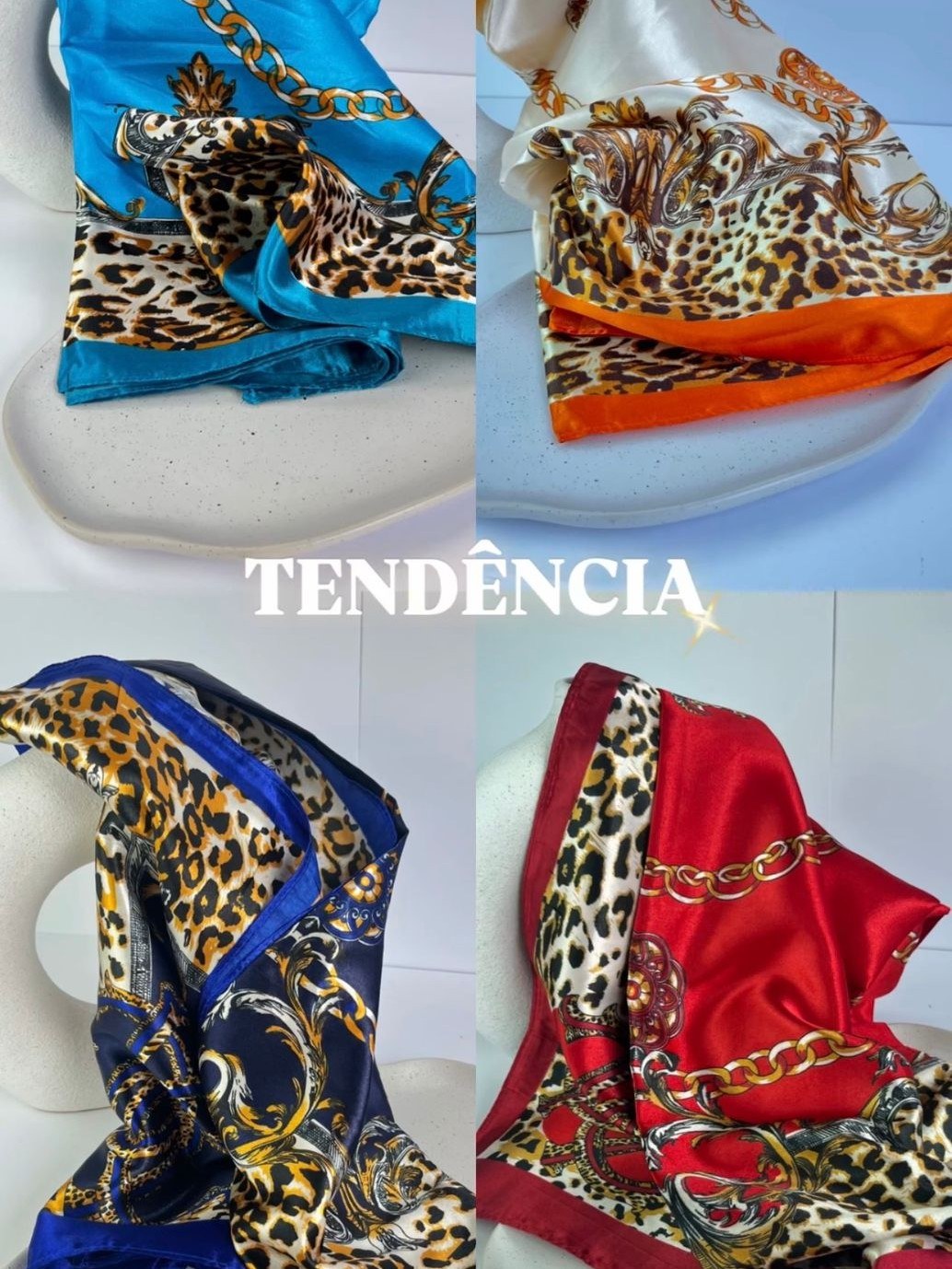 Lenço Feminino Tendência