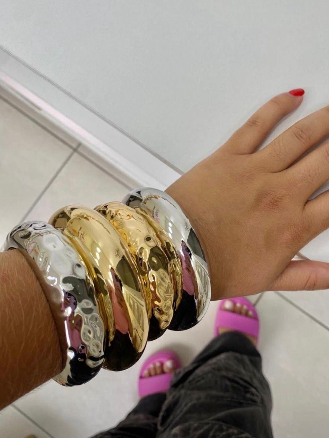 Bracelete Bold Moderno