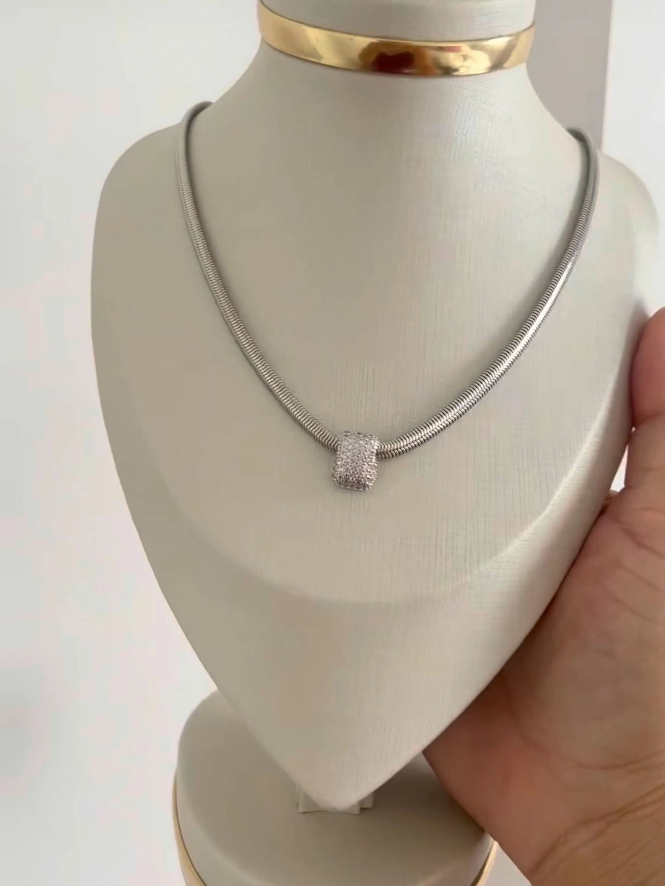 Colar Prata Feminino