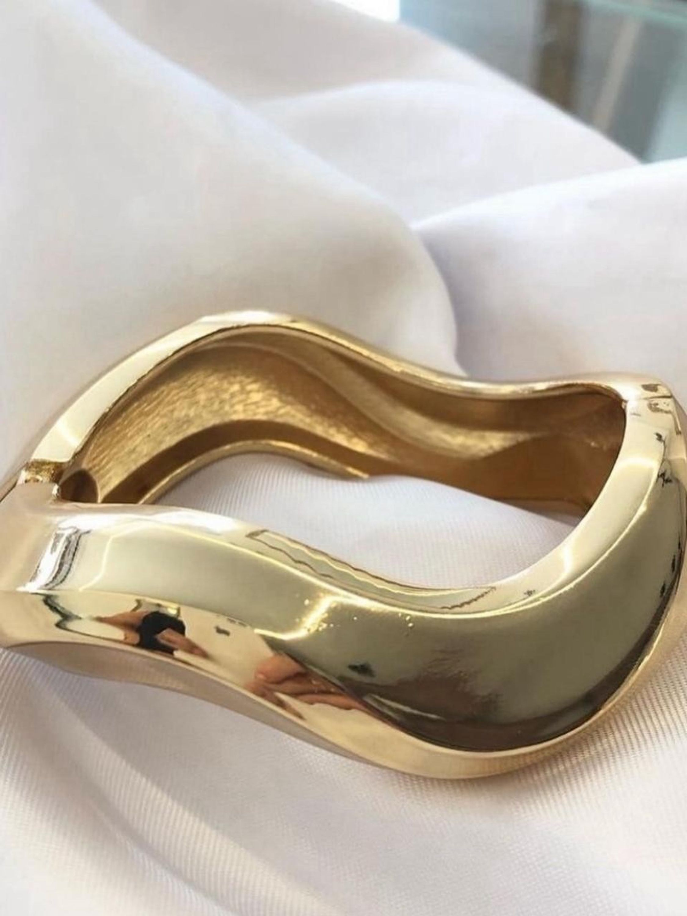 Bracelete Moda Ondulado Tendência