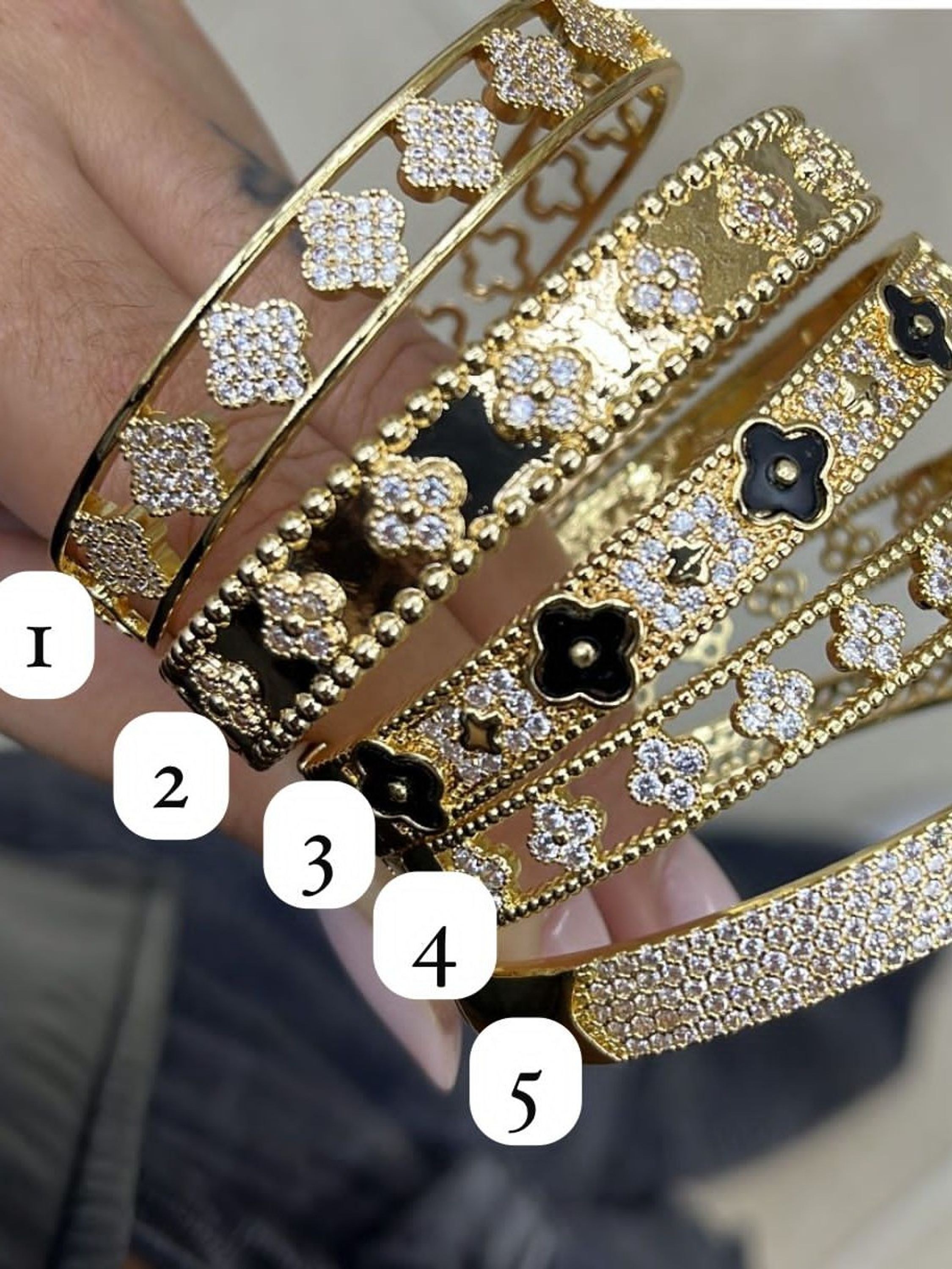 Bracelete de Luxo Banhado