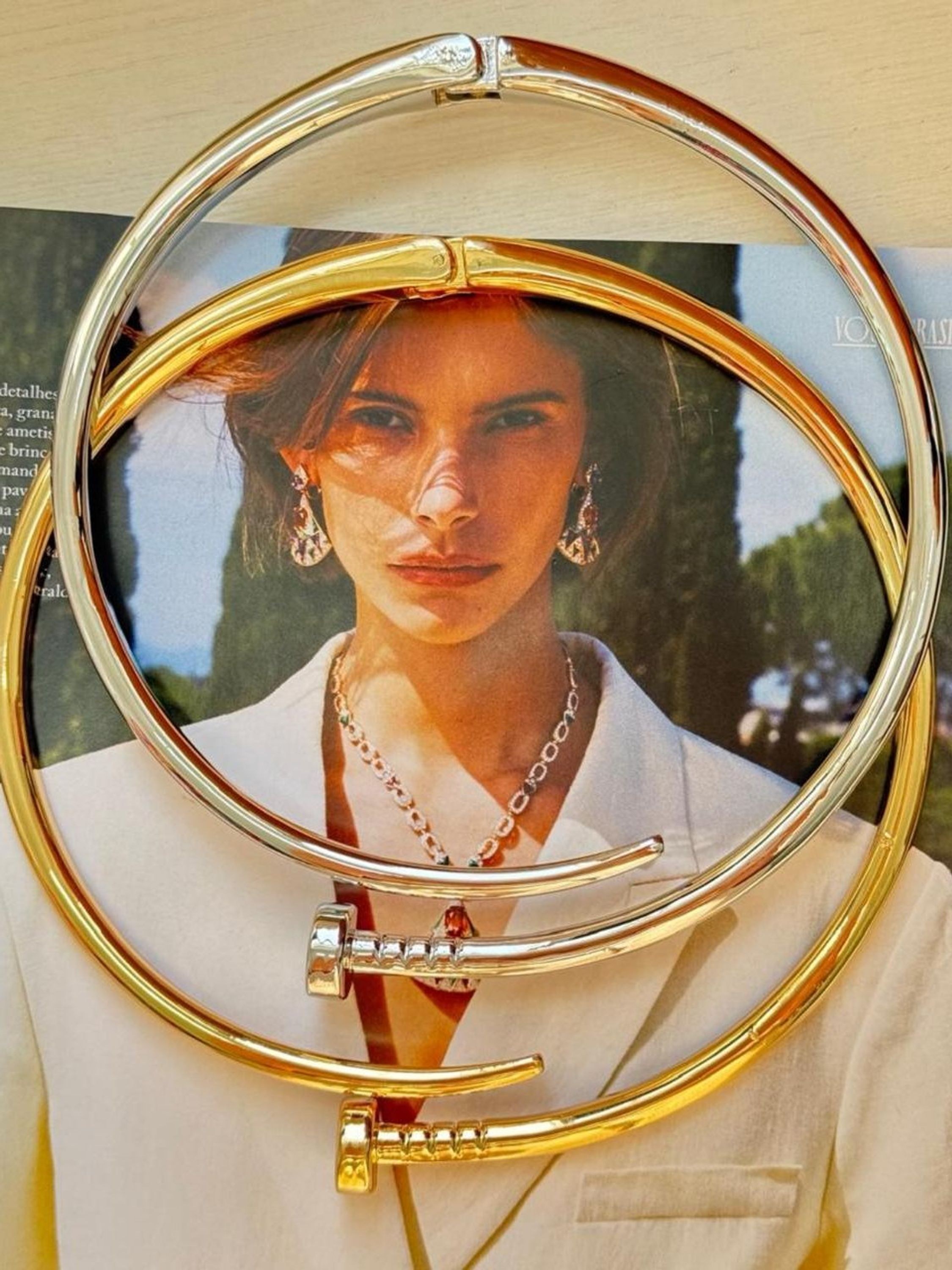 Bracelete Prego Ajustável