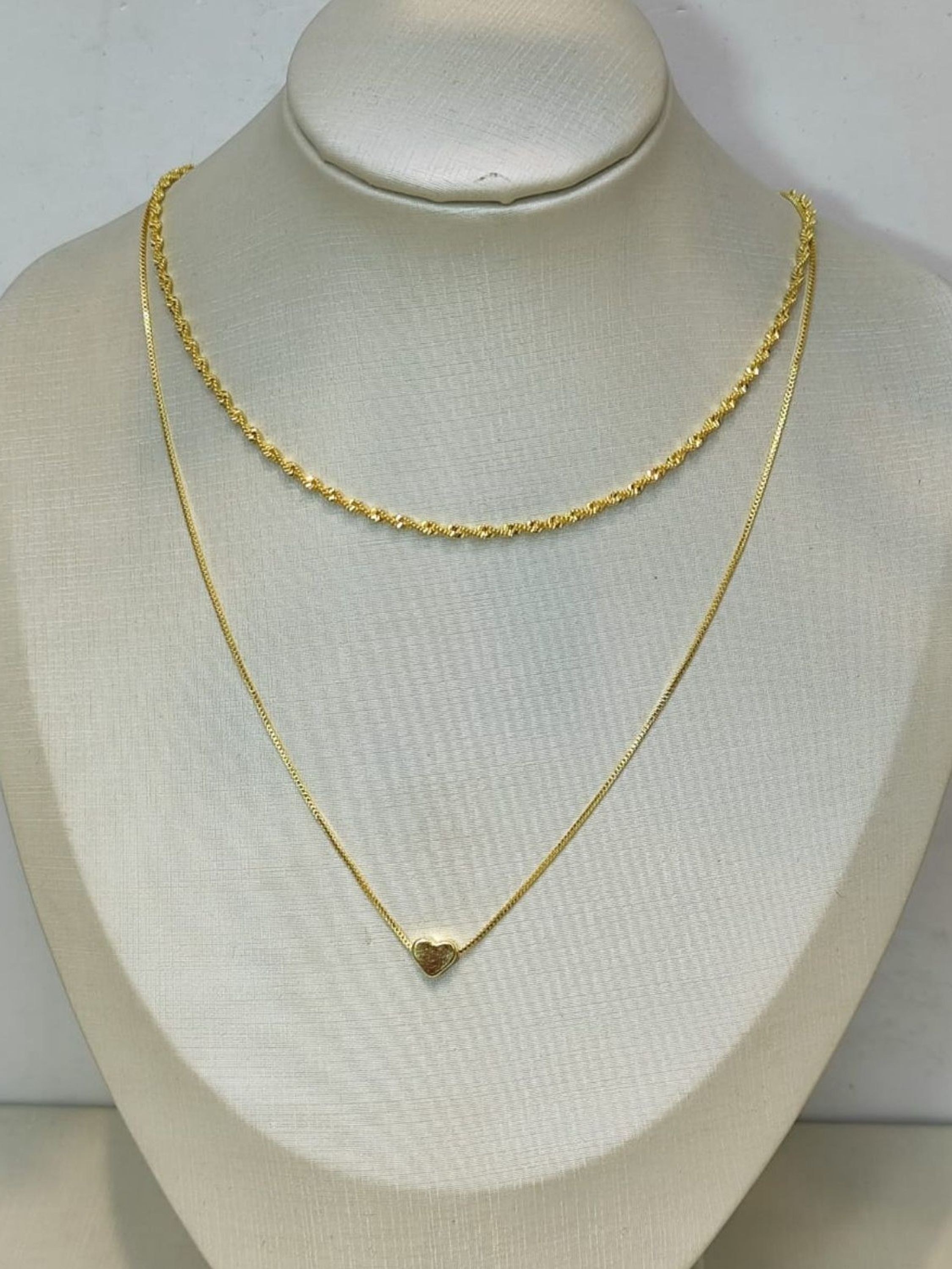 Colar Duplo Delicado