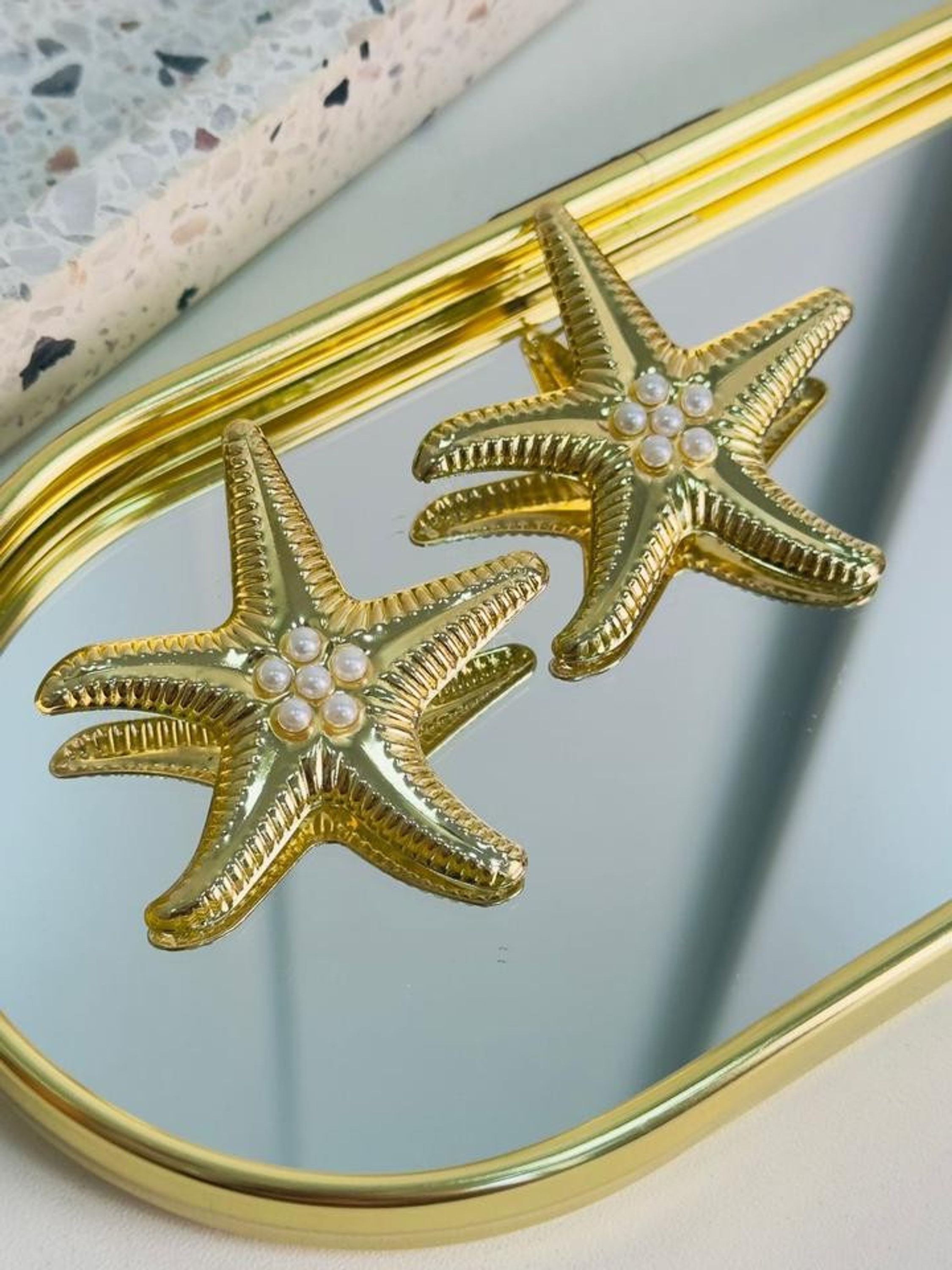 Brinco Estrela Moda Praia