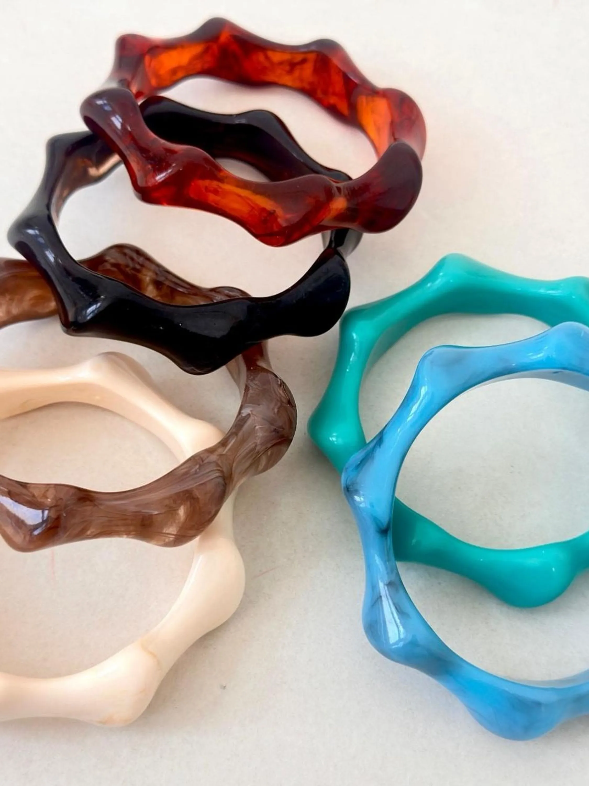 Bracelete Moda Acrílico