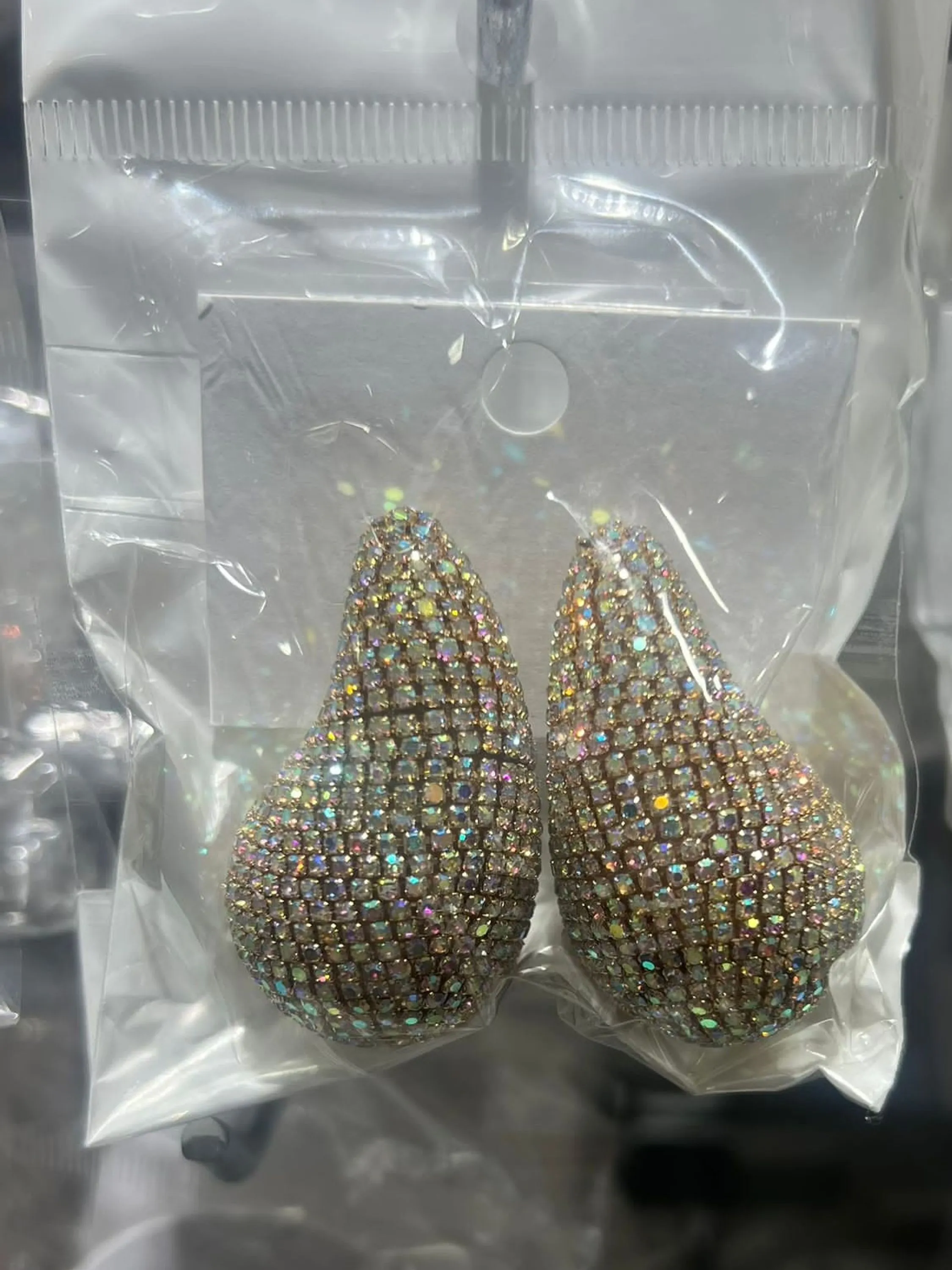 Brinco Gota Luxo Maxi