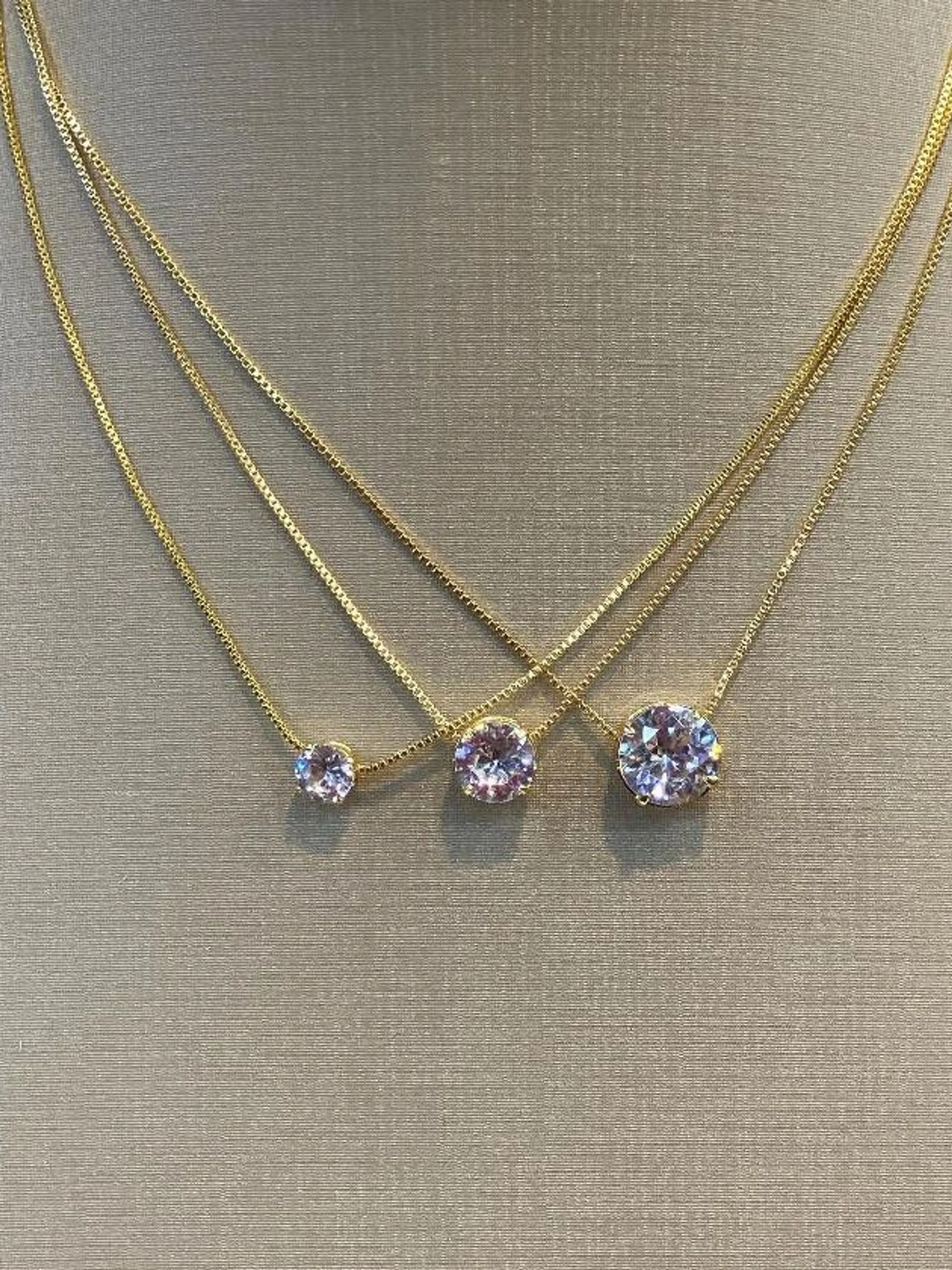 Colar Gota Minimalista P M G