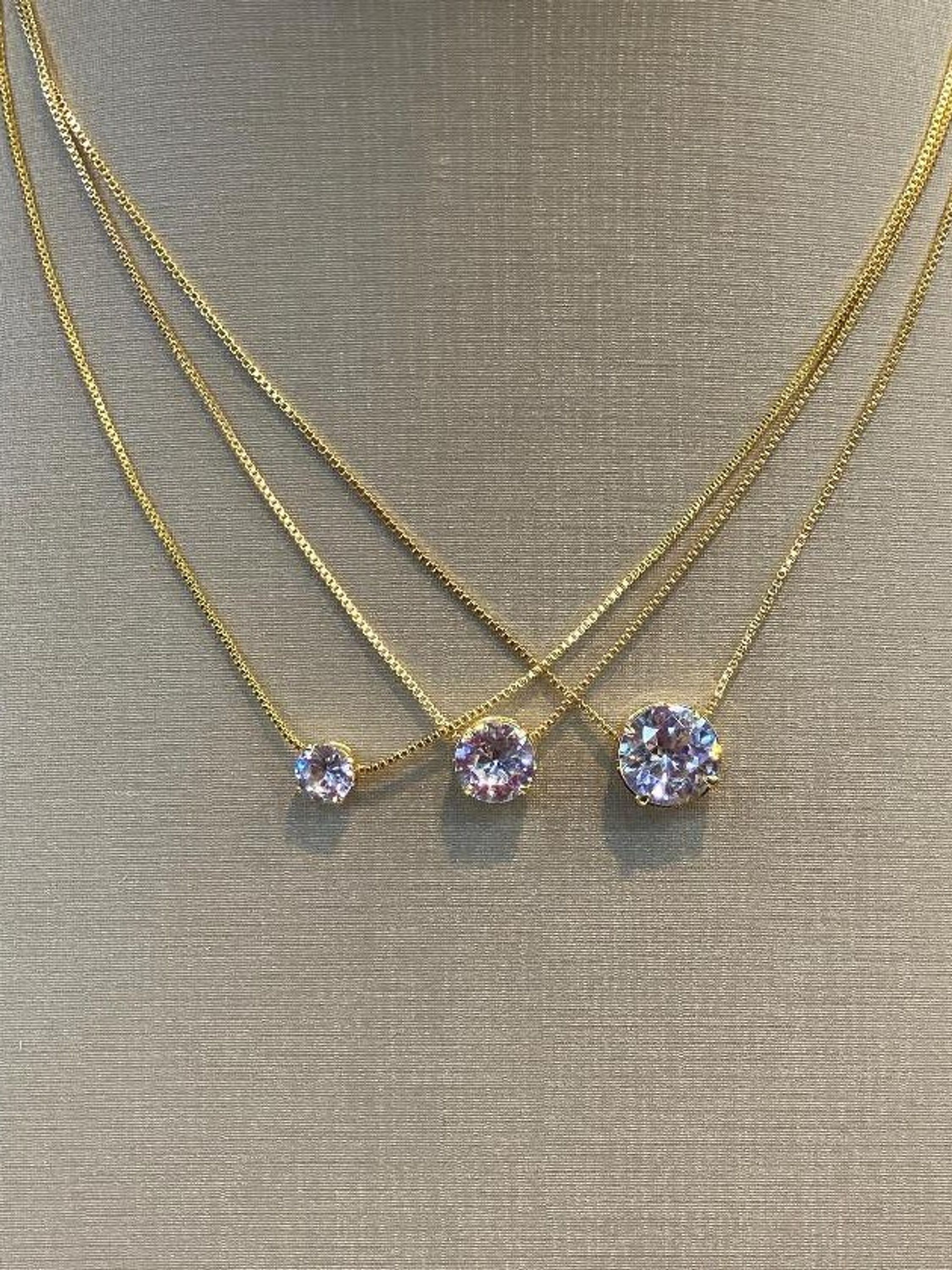 Colar Gota Minimalista P M G